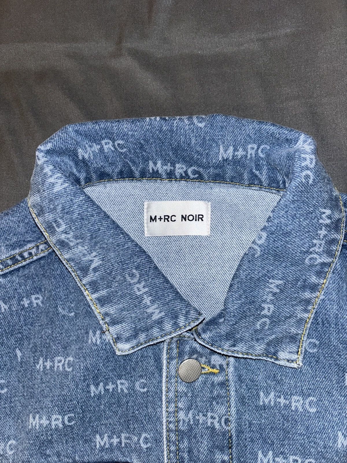 M+Rc Noir [NEED GONE] Hate Denim Jacket Size US S / EU 44-46 / 1 - 3 Thumbnail