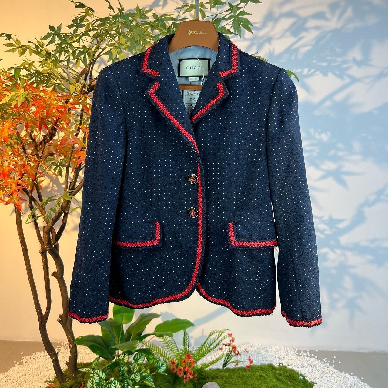 Gucci Gucci Polka Dot Blazer IT 40 Size S / US 4 / IT 40 - 1 Thumbnail