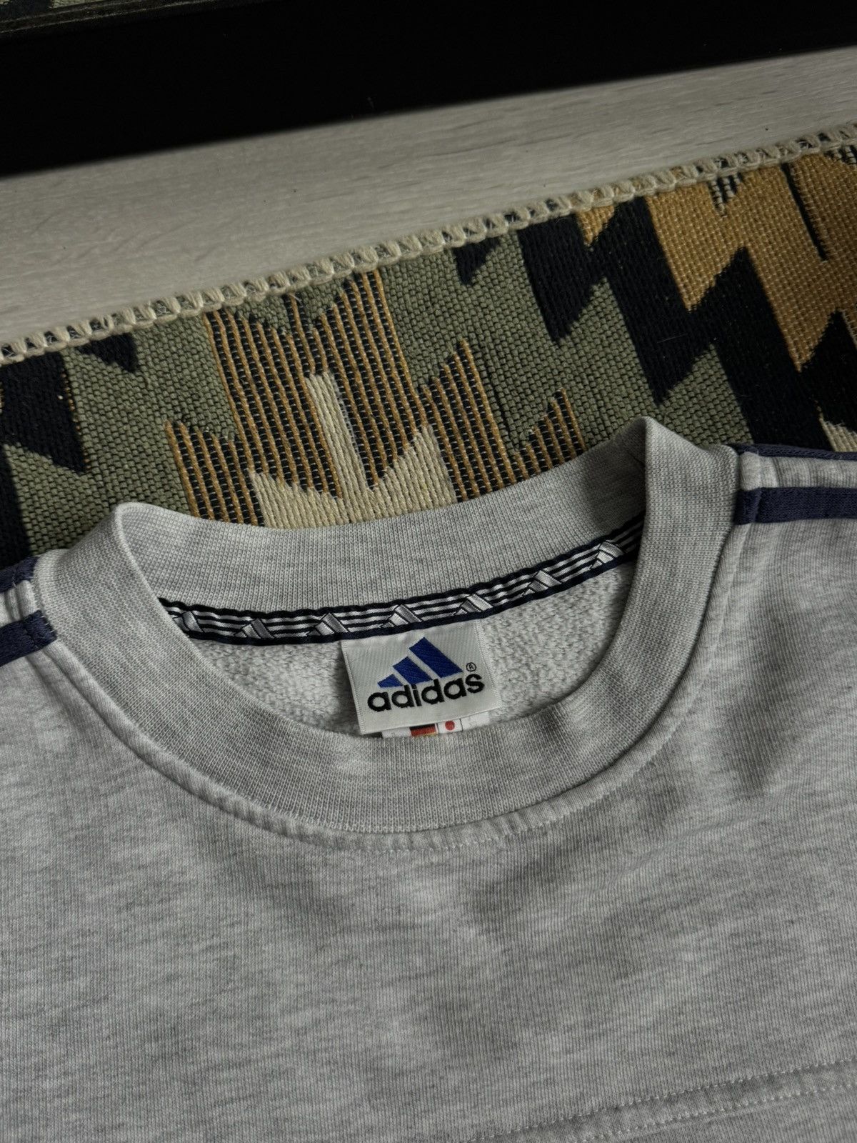 Adidas Vintage 90’s Adidas Oversized Sweatshirt Size US L / EU 52-54 / 3 - 8 Thumbnail