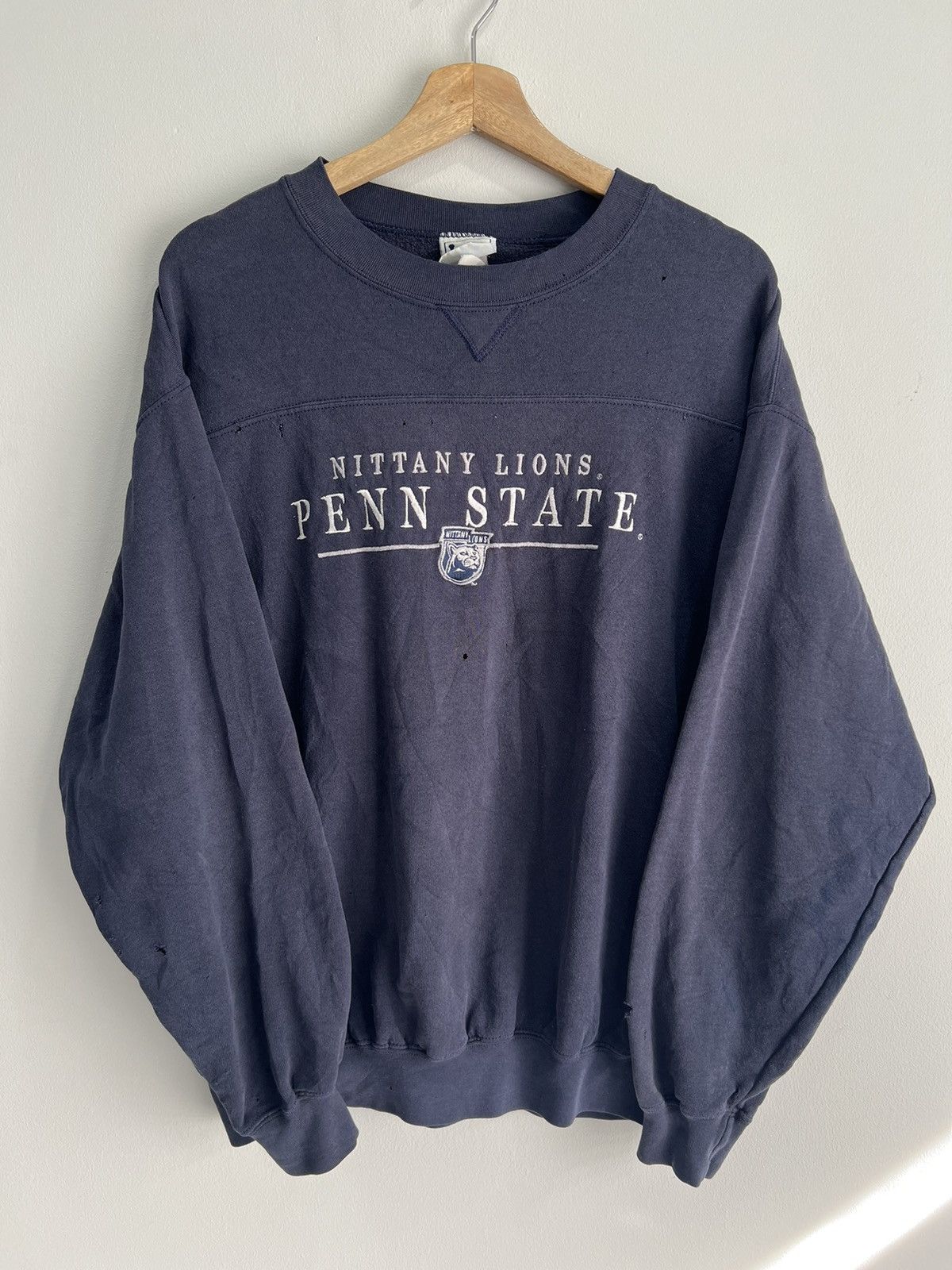 Vintage Vintage Penn State Sweater Thrashed Size US L / EU 52-54 / 3 - 1 Thumbnail