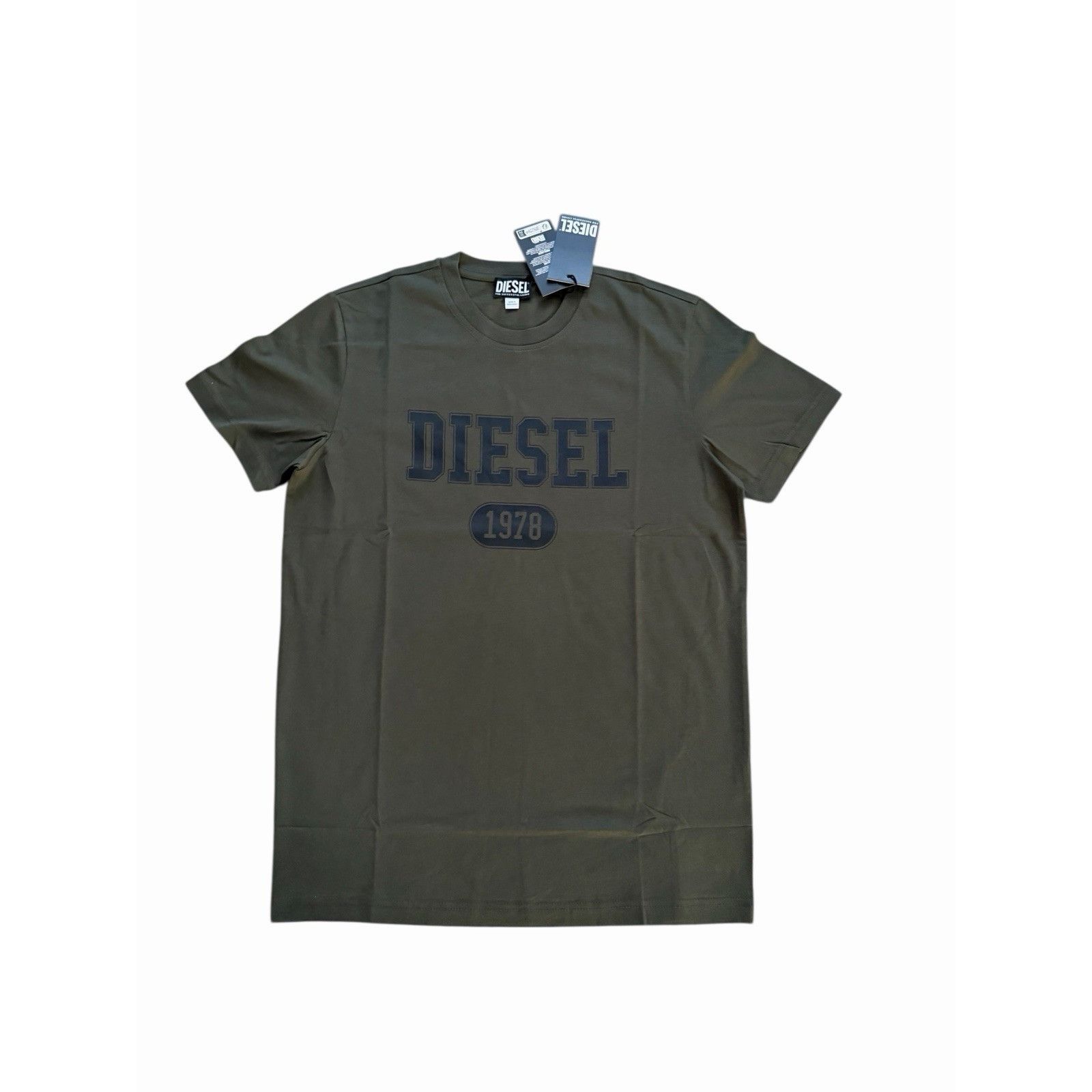 Diesel Diesel T-Diegor Maglietta T-Shirt Army Green $70 Size M Size US M / EU 48-50 / 2 - 1 Thumbnail