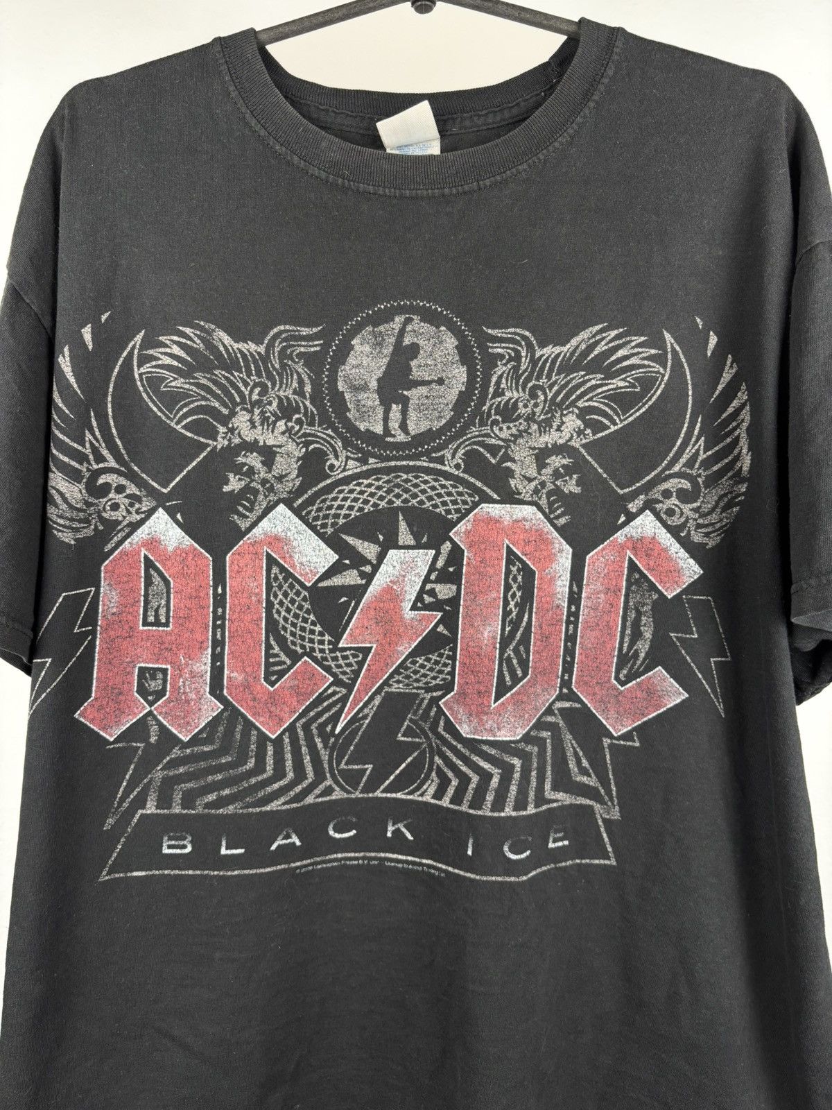 AC/DC × Band Tees × Vintage AC/DC Black Ice 2008 vintage t shirt size L Size US L / EU 52-54 / 3 - 2 Thumbnail