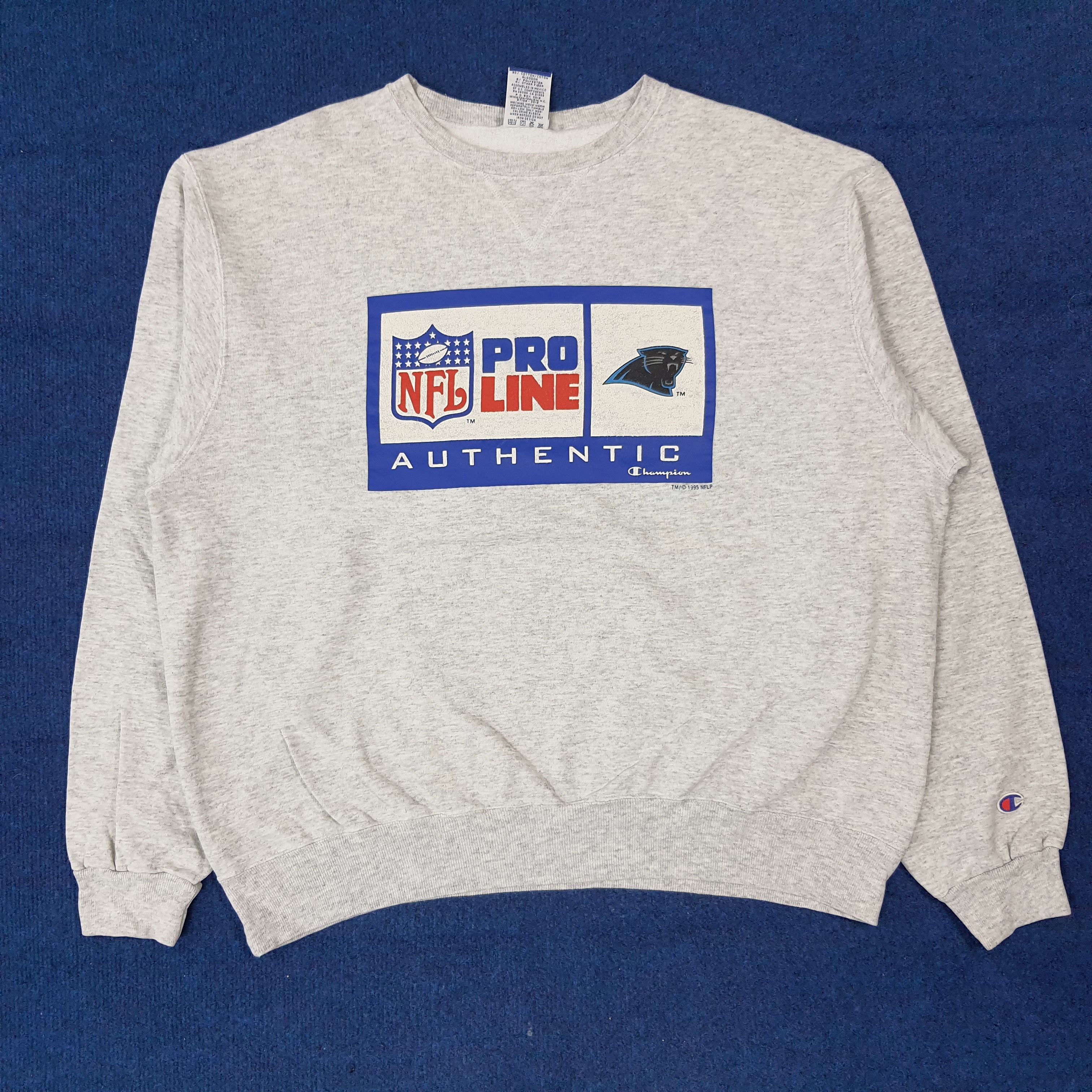 Champion Vintage NFL Pro Line Carolina Panthers Sweatshirt C275N16 Size US XL / EU 56 / 4 - 1 Thumbnail