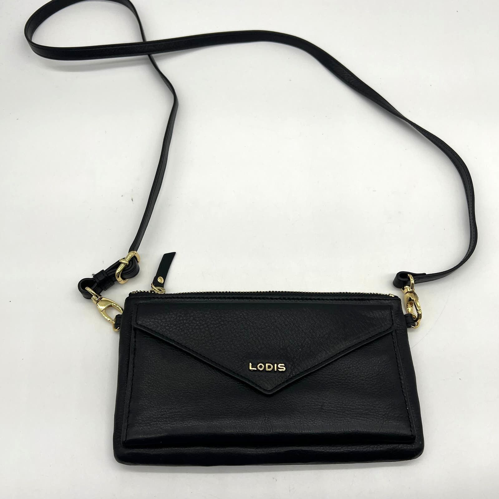 Other LODIS Women Crossbody Purse Black Leather Small Handbags Size ONE SIZE - 1 Thumbnail
