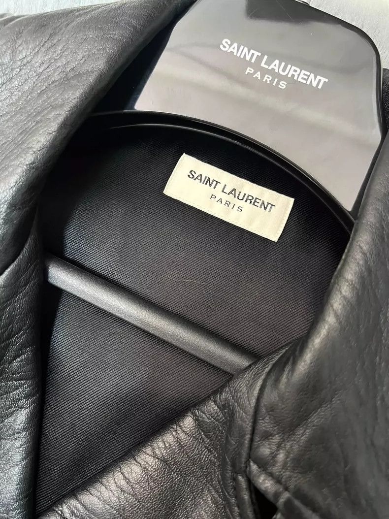 Saint Laurent Paris Saint laurent 16 Autumn and Winter Back Blood Teeth L17 Mot Size US M / EU 48-50 / 2 - 4 Thumbnail