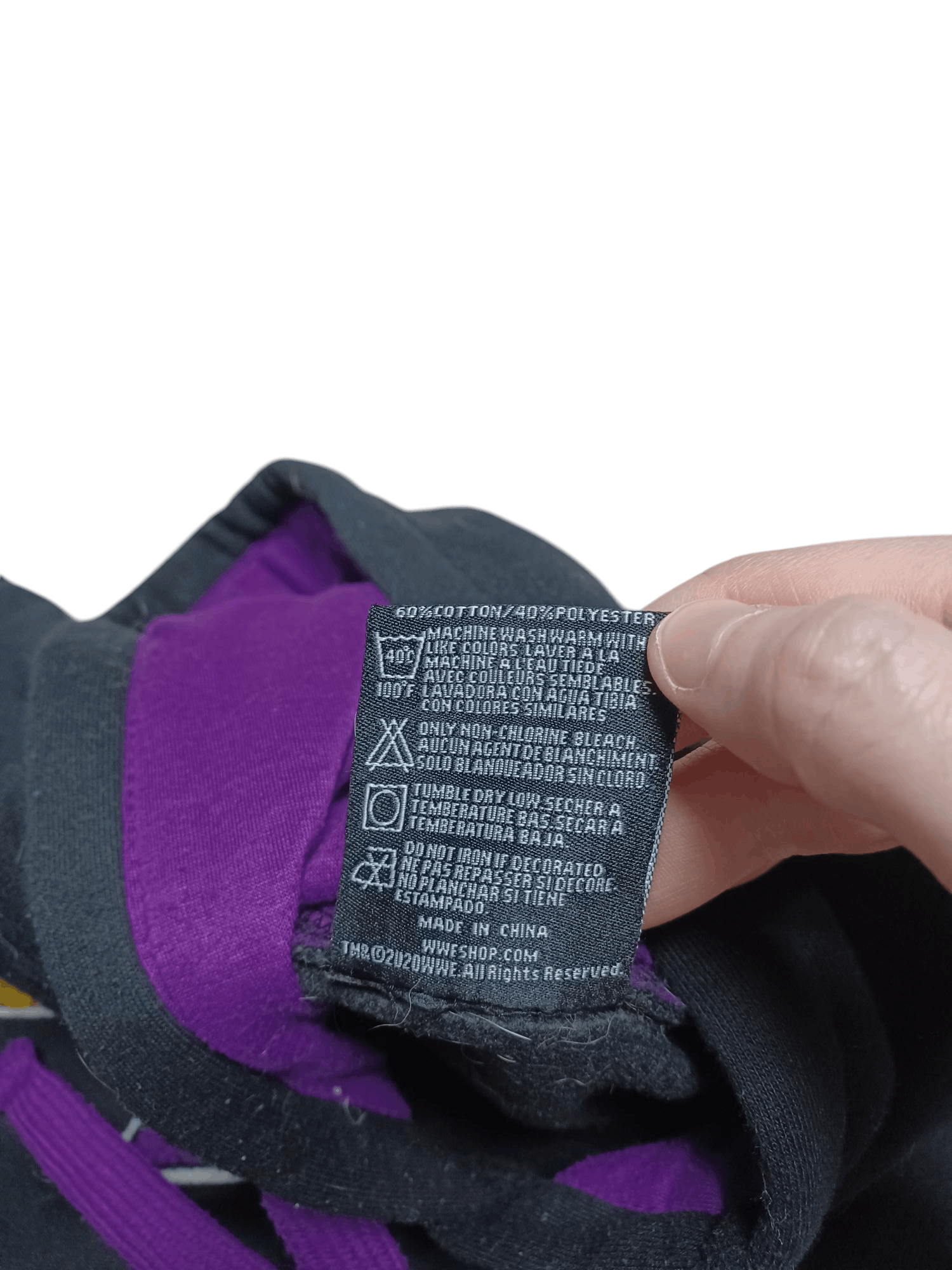 WWE RAZOR RAMON WWE BIGLOGO EMBROIDERED MERCH HOODIE Size US M / EU 48-50 / 2 - 5 Thumbnail