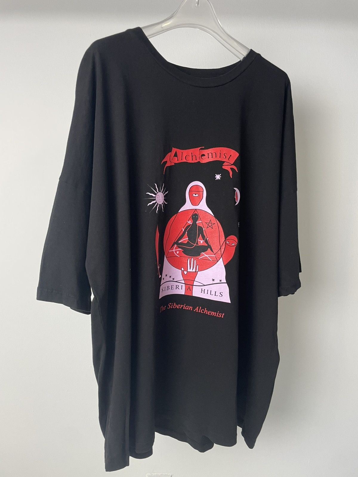 Alchemist Black Graphic Print T-shirt Size US XL / EU 56 / 4 - 1 Thumbnail