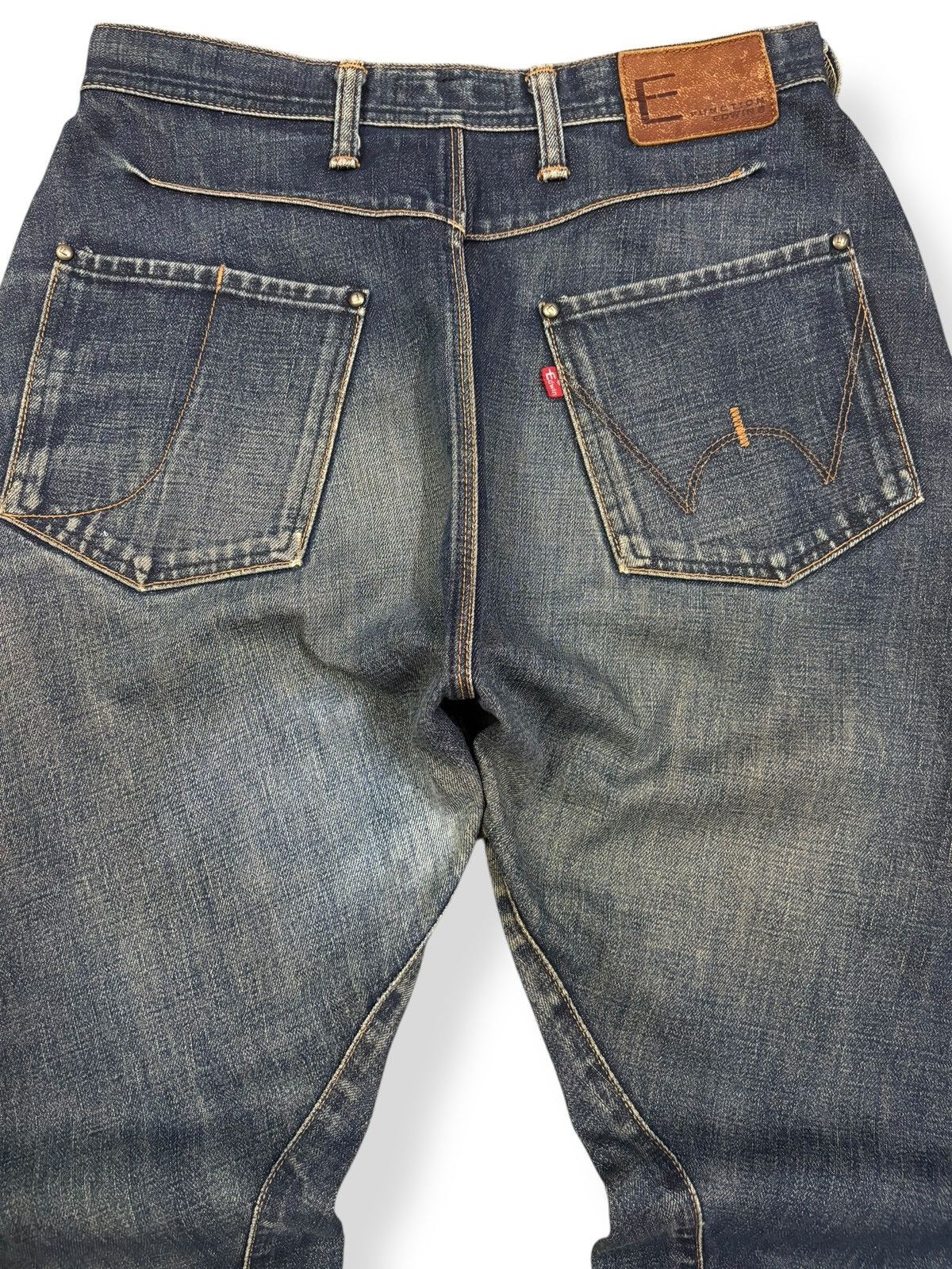 Vintage Edwin E Function Mud Wash Loose Twisted Leg Jeans