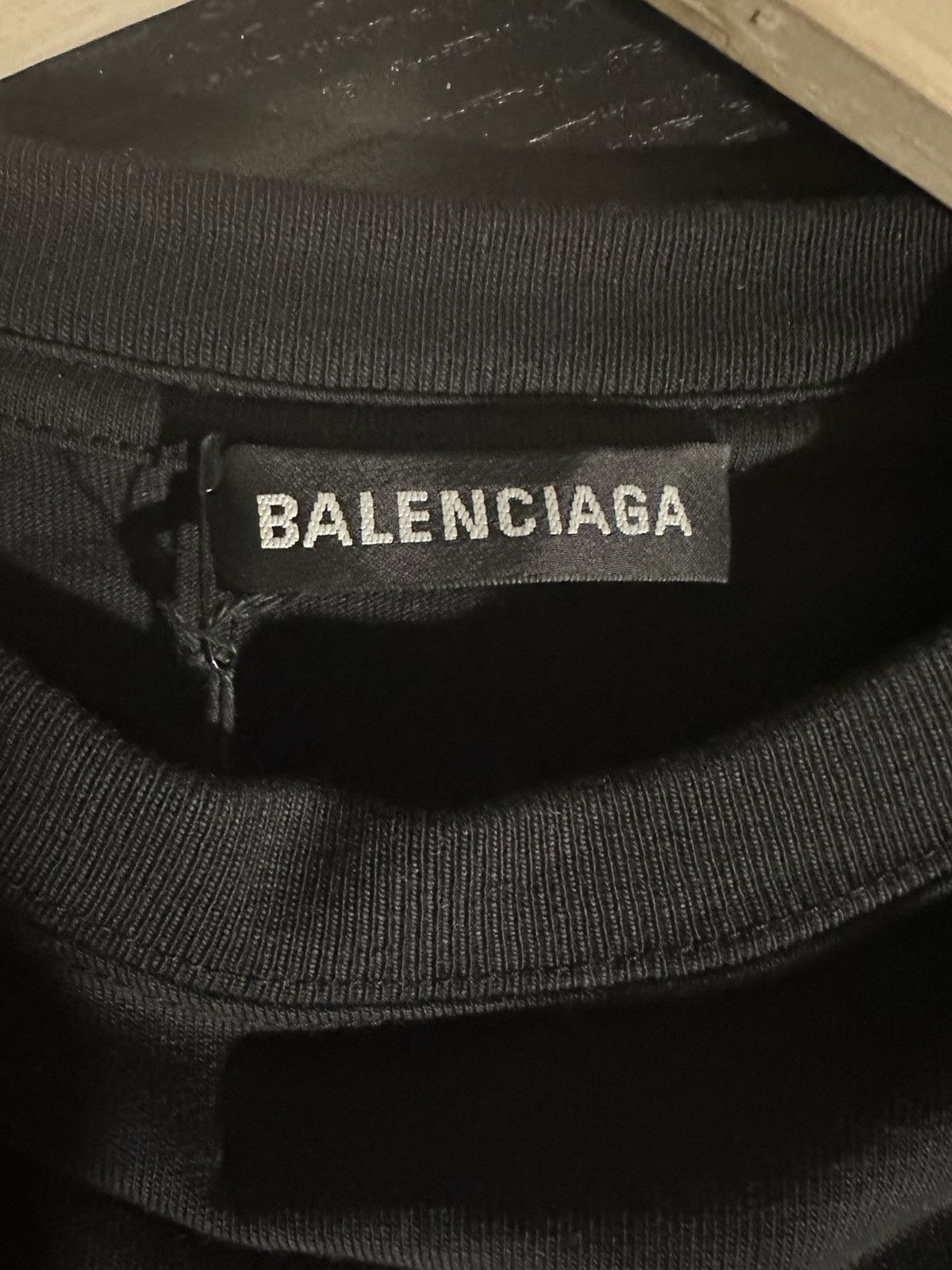 Balenciaga Balenciaga Mastercard Oversized Tee Size US L / EU 52-54 / 3 - 4 Thumbnail