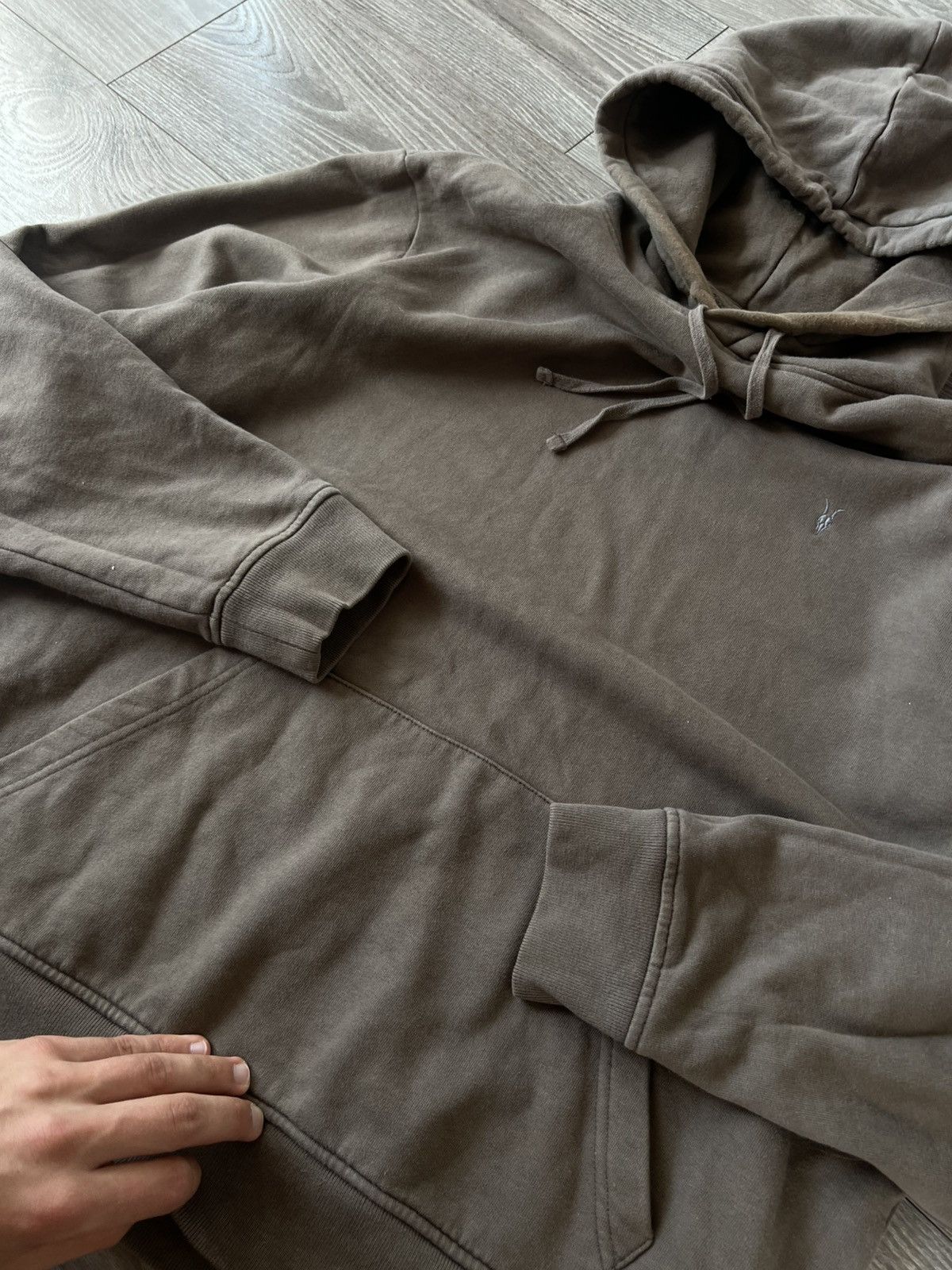 Allsaints Allsaints Avant Garde Oversize Knit Logo Saka OTH Hoodie Size US M / EU 48-50 / 2 - 13 Thumbnail