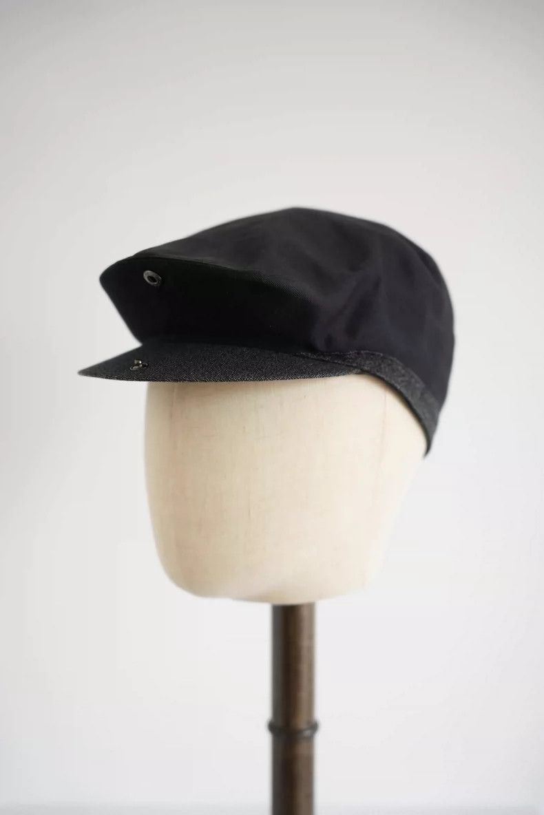 Yohji Yamamoto Yohji Yamamoto Black Baseball Cap Size ONE SIZE - 1 Thumbnail