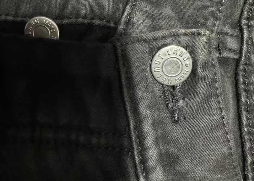 Helmut Lang Helmut Lang Black Beef Solid Beef Self made Je2412-Nextarrow Size US 30 / EU 46 - 4 Thumbnail