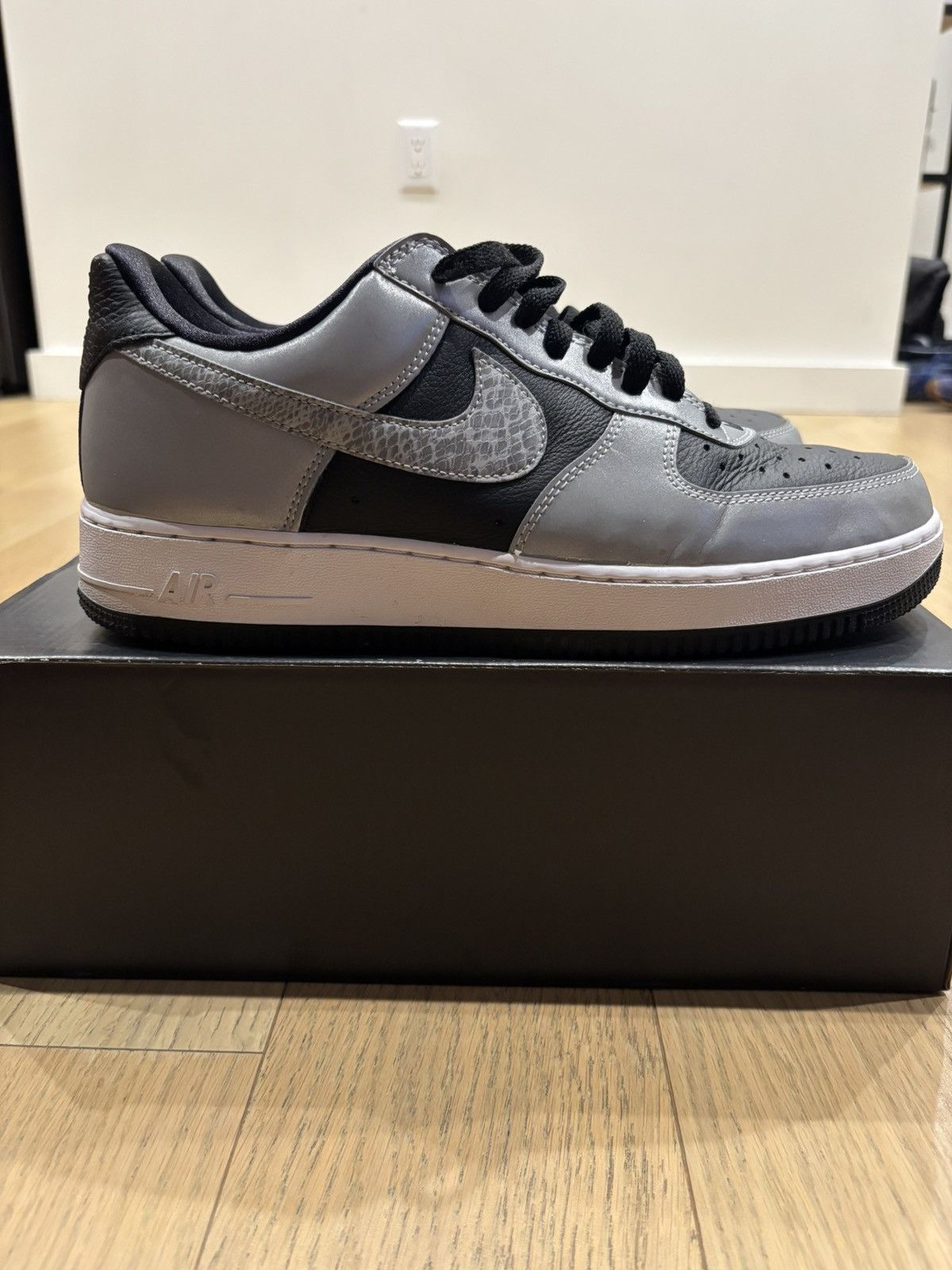 Nike Nike Air Force One 3M Snake Size US 11 / EU 44 - 3 Thumbnail