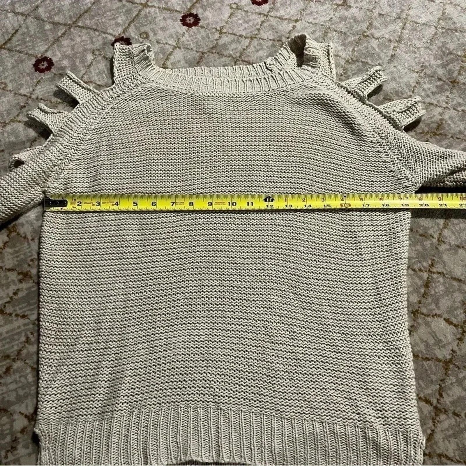 Other Aryn K. Cole Shoulder Knitted Sweater Pullover Size XS Size XS / US 0-2 / IT 36-38 - 6 Thumbnail