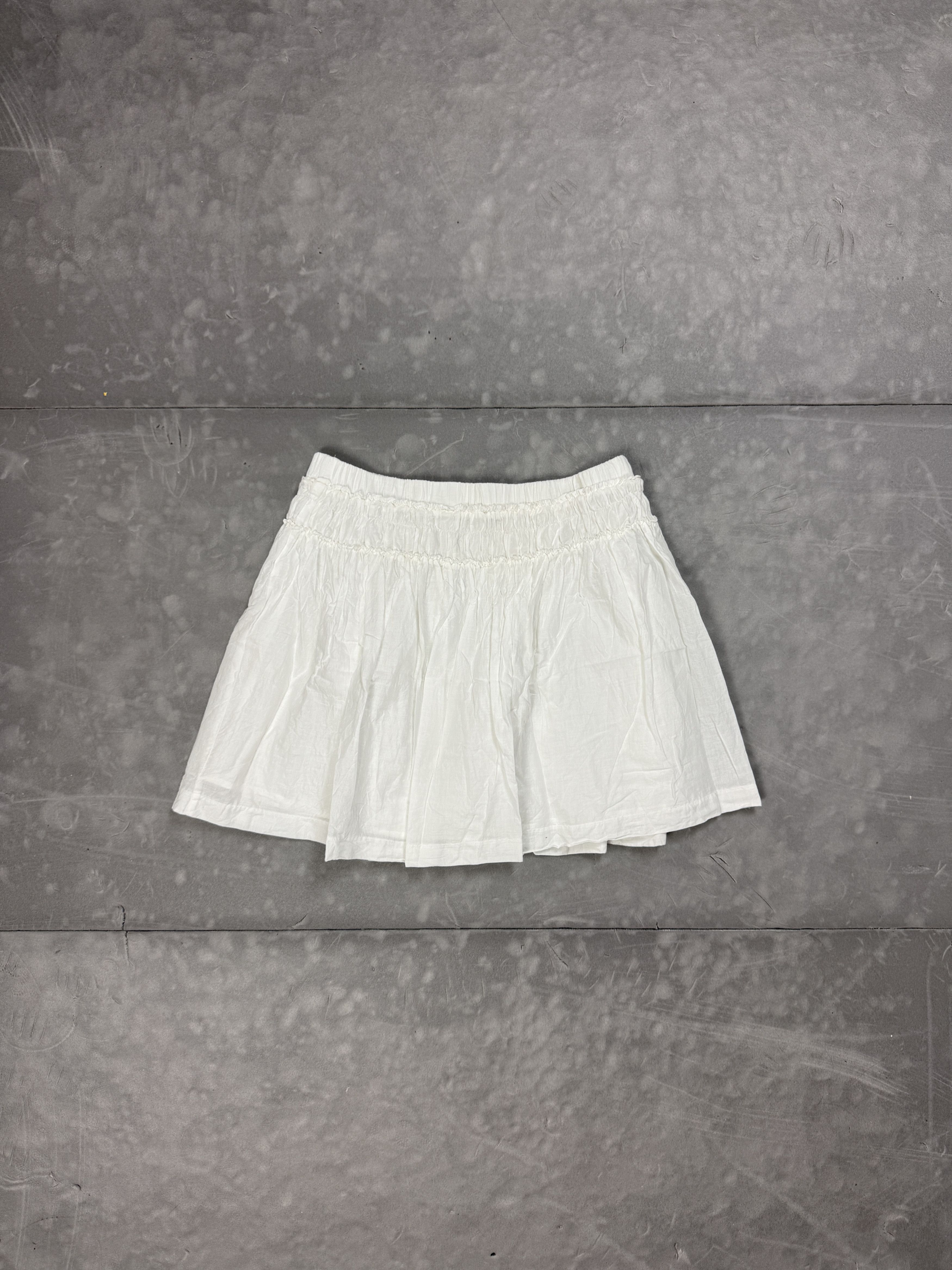 Vintage Vintage Coquette White Breezy Mini Skirt S/M 90s y2k Size 26" / US 2 / IT 38 - 7 Thumbnail