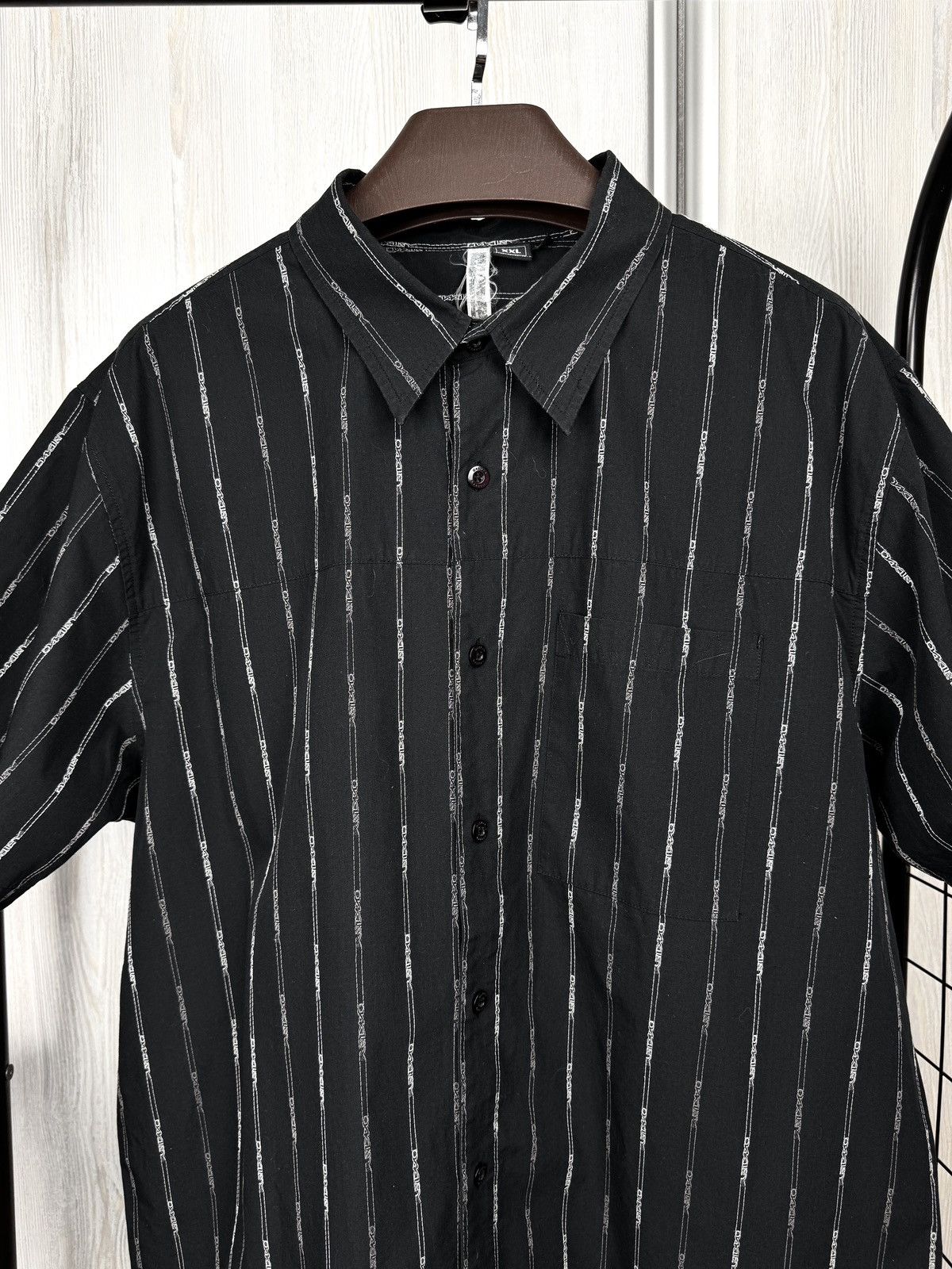 Oakley Oakley vintage monogram striped short sleeve rare shirt Size US XXL / EU 58 / 5 - 3 Thumbnail