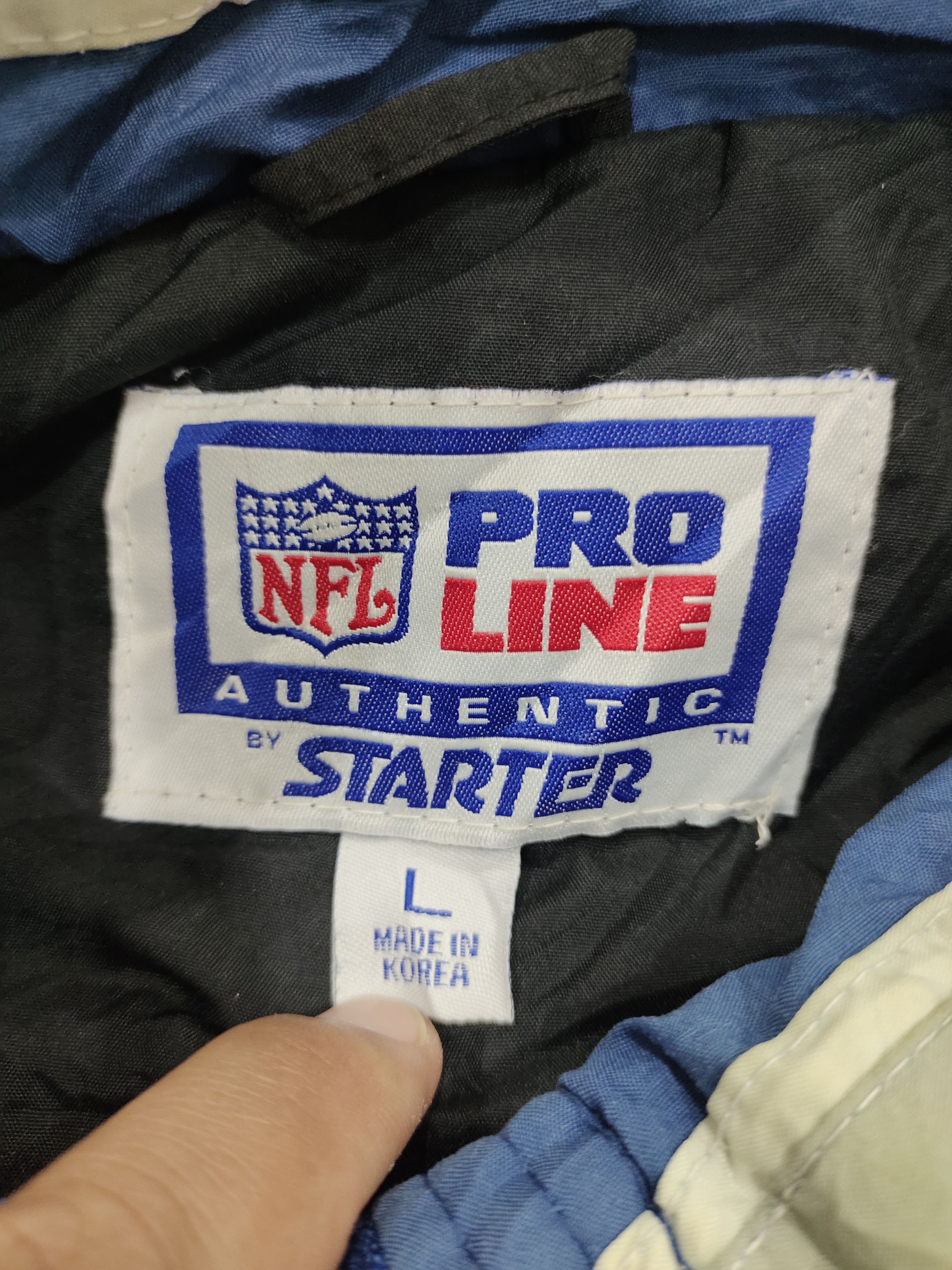 NFL × Starter × Vintage Vintage 90s Starter Dallas Cowboys NFL Jacket Size US XL / EU 56 / 4 - 12 Thumbnail
