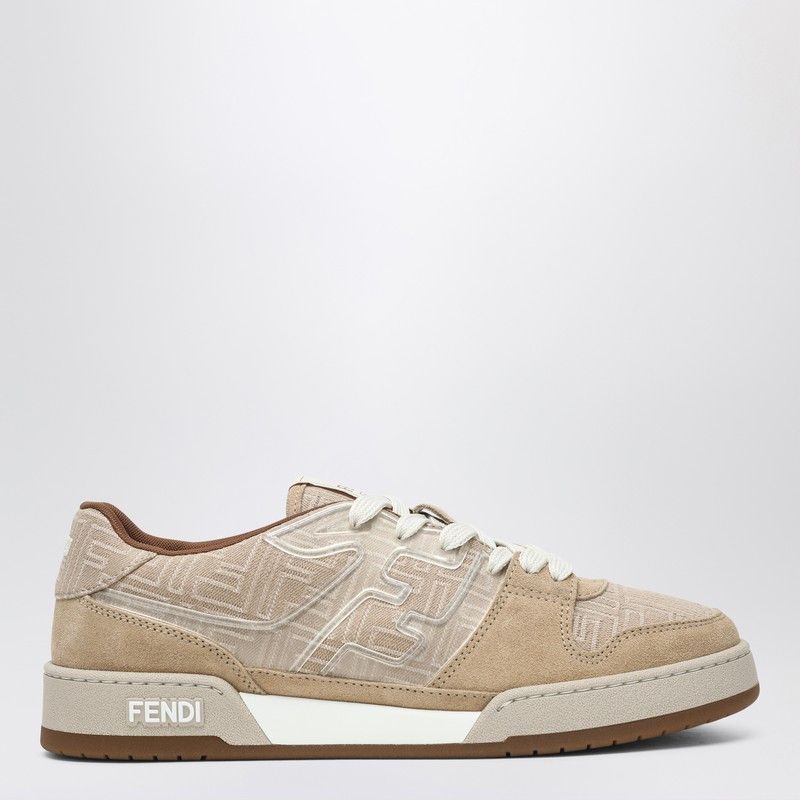 Fendi Beige Fendi Match Sneakers