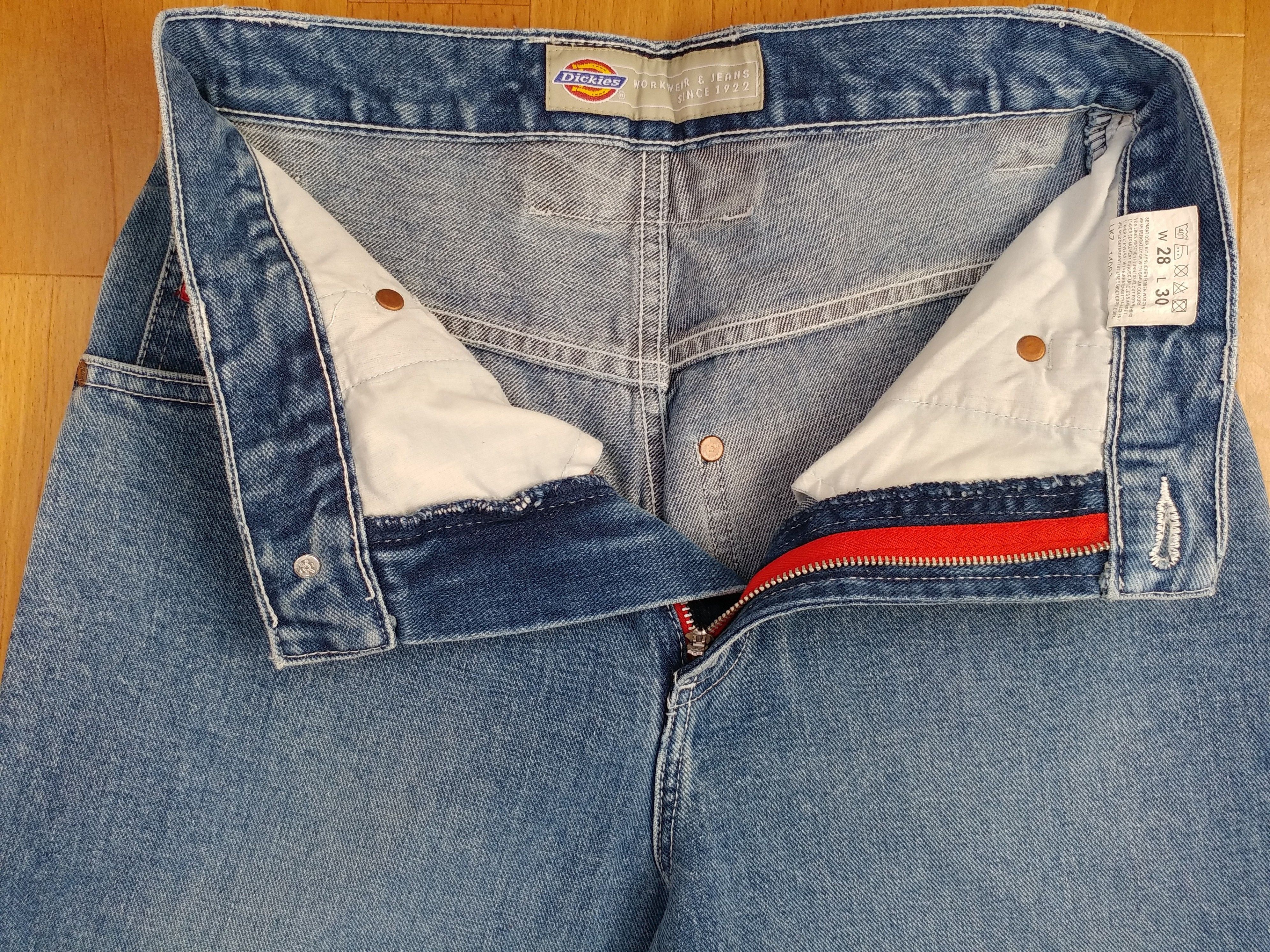 Dickies Dickies jeans, vintage baggy Big Daddy hip hop 90s skater 28 Size US 28 / EU 44 - 15 Thumbnail