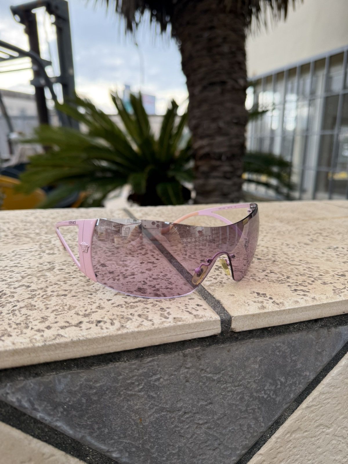 Versace Versace Sunglasses Pink MOD 2034 Size ONE SIZE - 1 Thumbnail