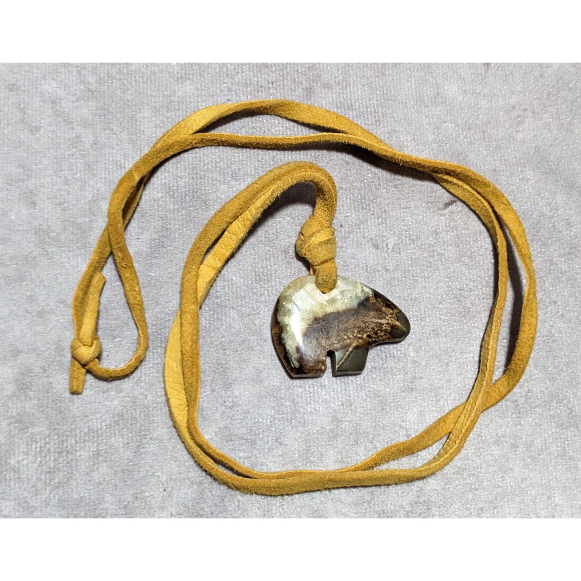 Other Dragonstone Bear Fetish Necklace Size ONE SIZE - 10 Thumbnail