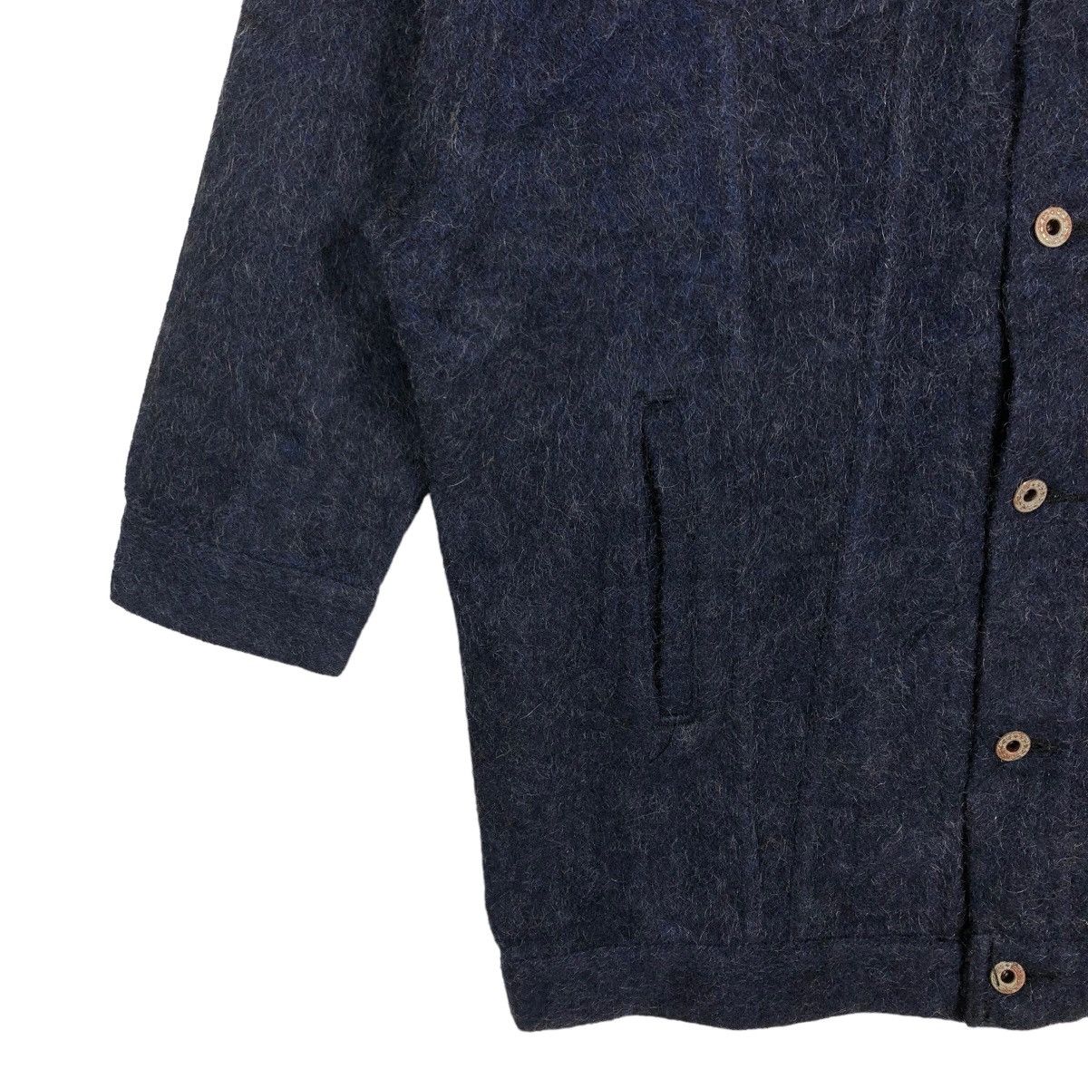 Japanese Brand 🔥MOHAIR JACKET MASTERKEY JAPAN INSPIRE RICK OWENS Size US M / EU 48-50 / 2 - 4 Thumbnail