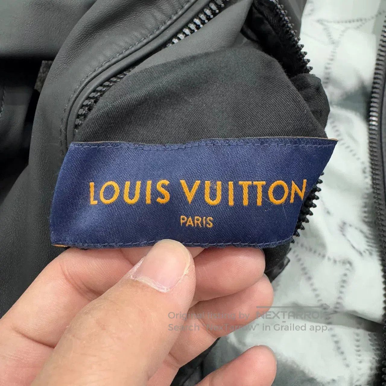 Louis Vuitton louis vuitton reversible ink flower leather jacket. Size US L / EU 52-54 / 3 - 5 Thumbnail