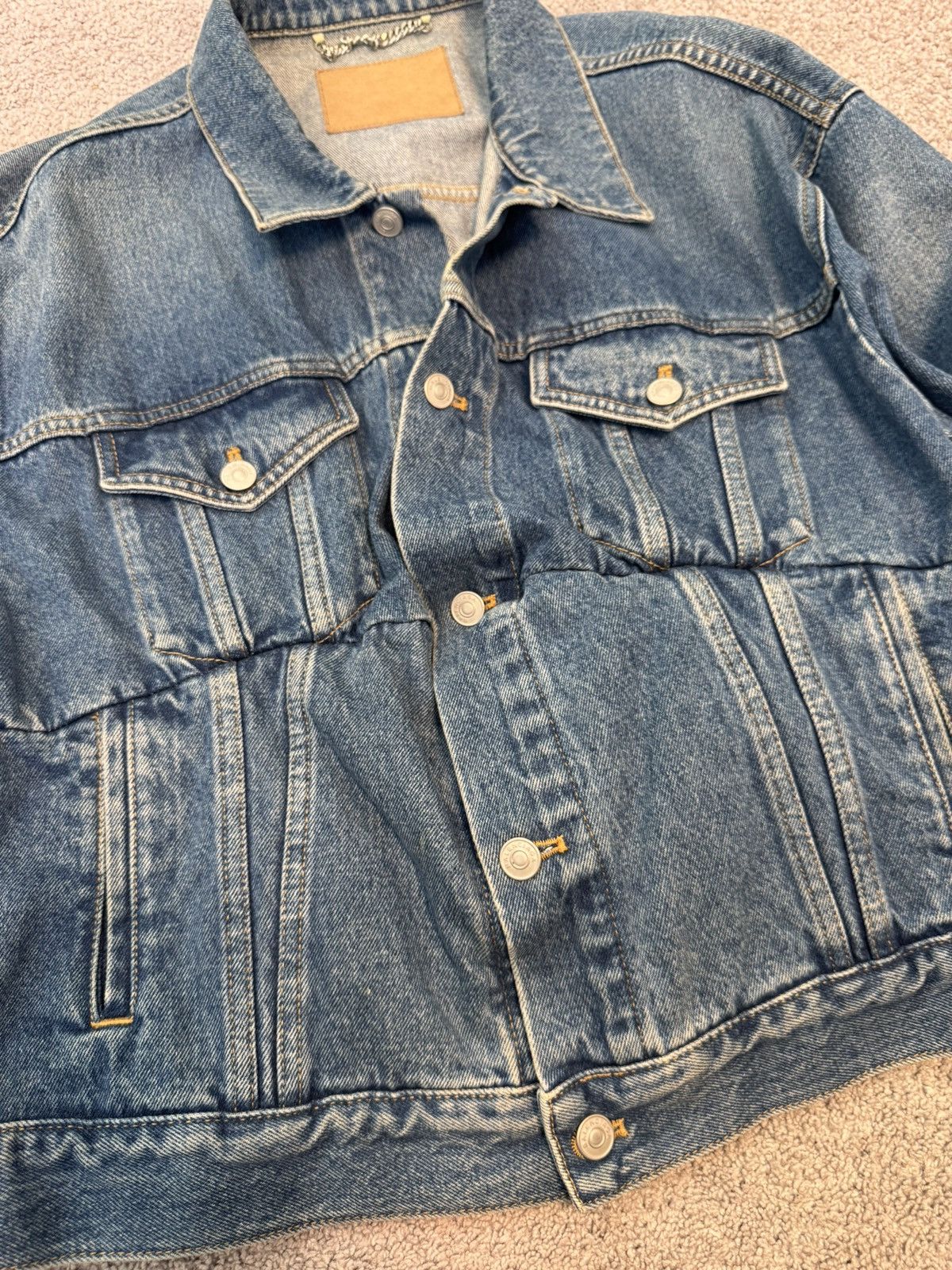 Balenciaga Balenciaga Swing denim jacket Size XL / US 12-14 / IT 48-50 - 3 Thumbnail