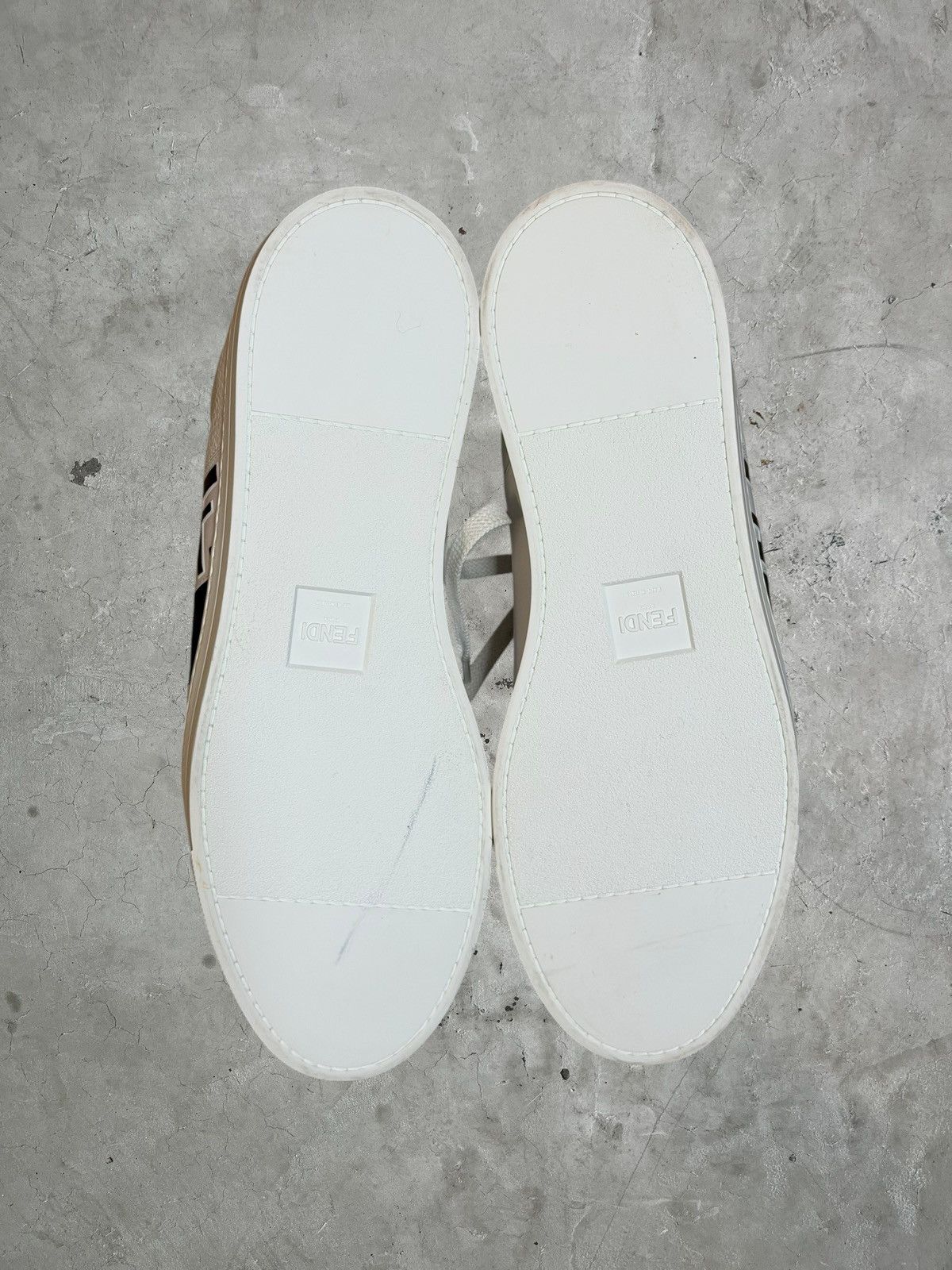 Fendi Fendi Leather Sneakers Size US 11 / EU 44 - 6 Thumbnail