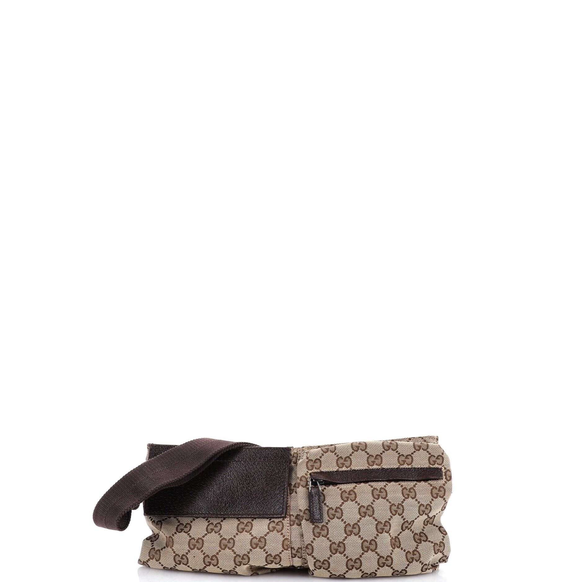 Gucci Vintage Double Belt Bag Size ONE SIZE - 1 Thumbnail