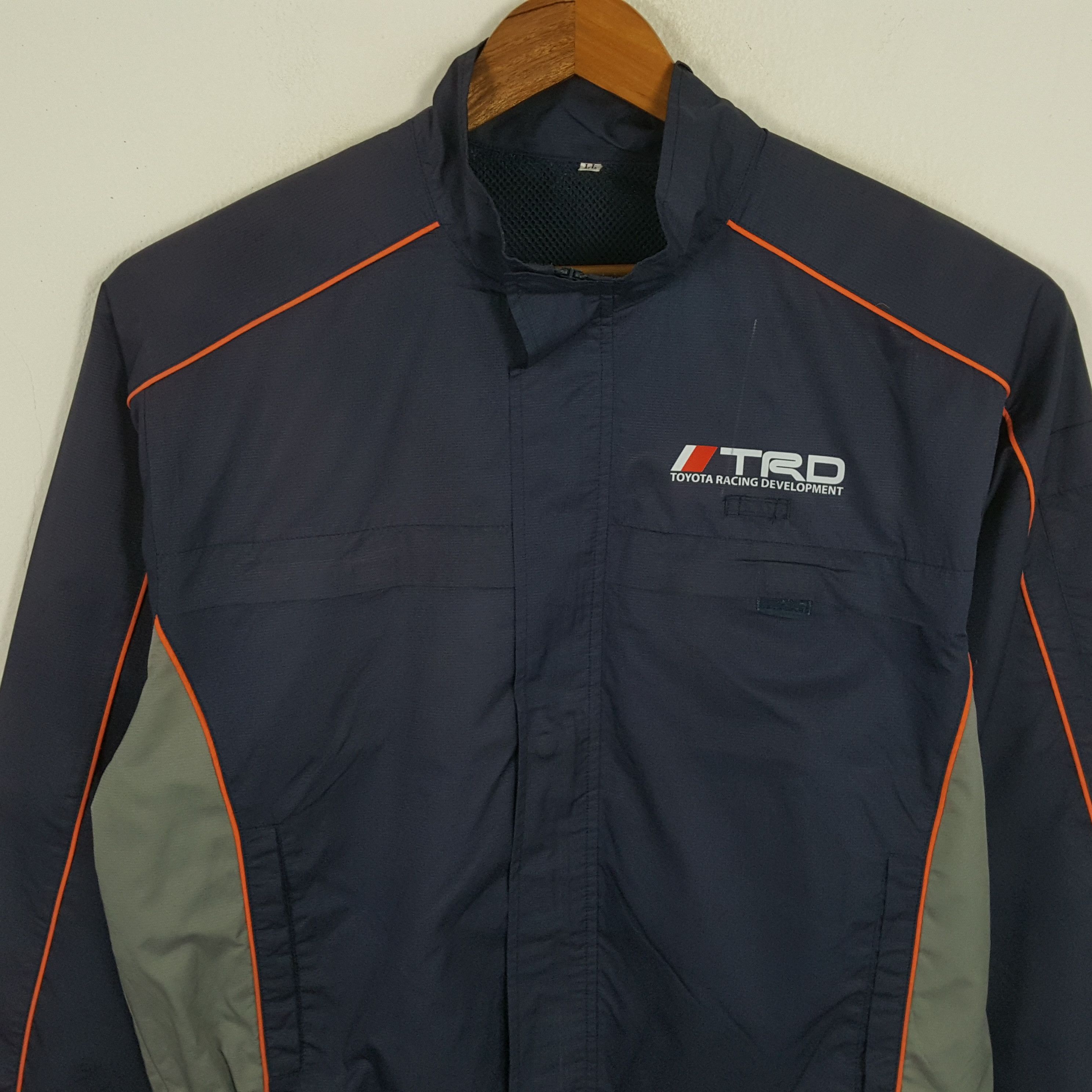 Japanese Brand × Vintage Vintage TRD TOYOTA RACING Japanese Racing Team Custom Jacket Size US L / EU 52-54 / 3 - 4 Thumbnail