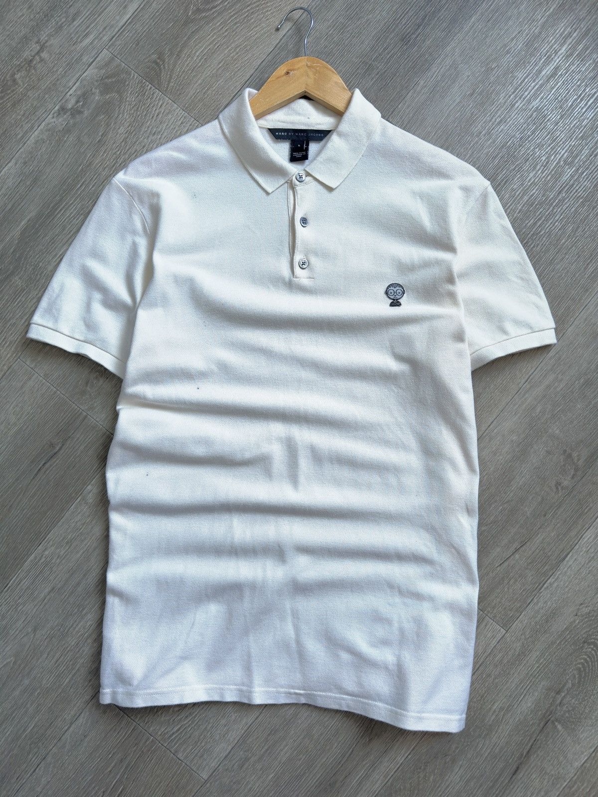 Marc by Marc Jacobs 🫧MARC by Marc Jacobs Polo Sad Face Size US L / EU 52-54 / 3 - 1 Thumbnail