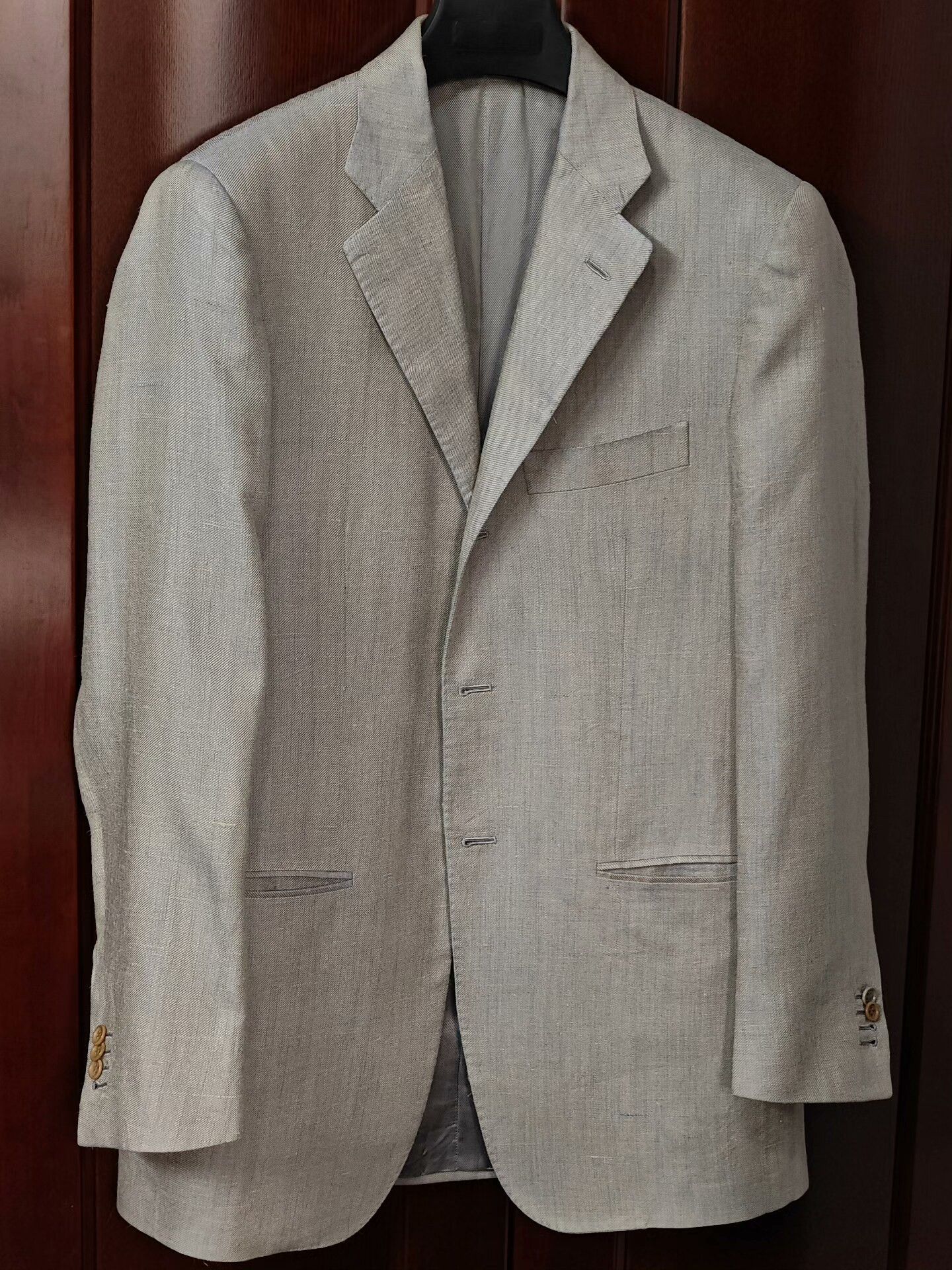 SARTORIO Sartorio Italian Silk Linen Blazer Size US M / EU 48-50 / 2 - 1 Thumbnail