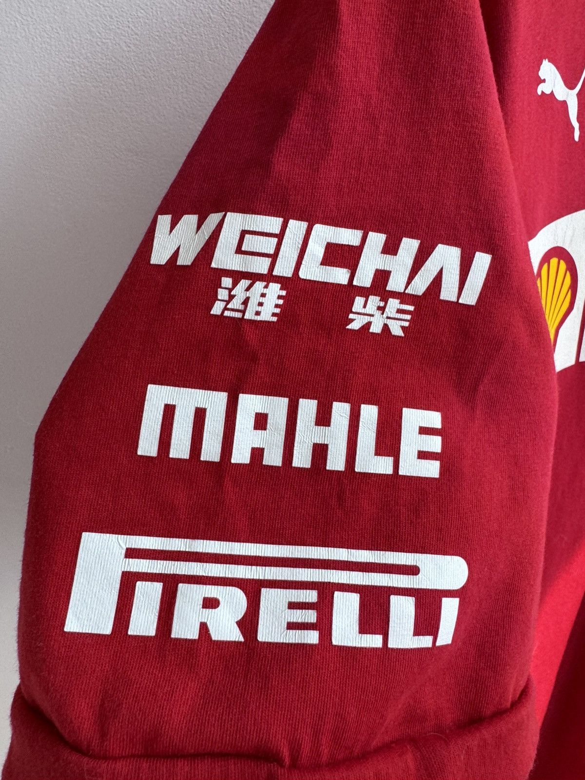 Ferrari SCUDERIA FERRARI RACING TEAM 2018 FORMULA 1 F1 SHIRT JERSEY Size US L / EU 52-54 / 3 - 3 Thumbnail