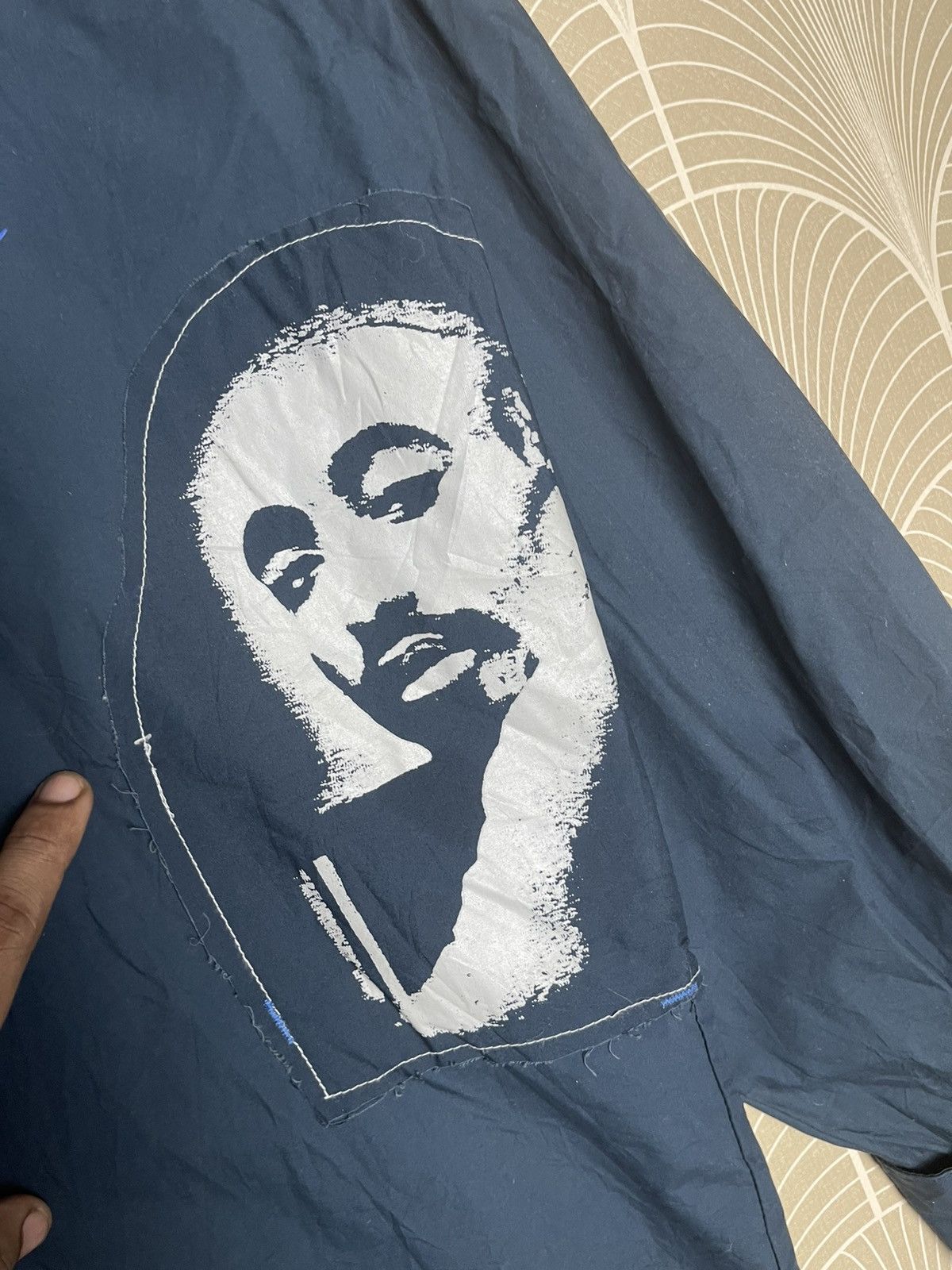 Makaveli VINTAGE Y2K MAKAVELI- BRAND TUPAC BIG FACE BUTTON UP XXL Size US XXL / EU 58 / 5 - 7 Thumbnail