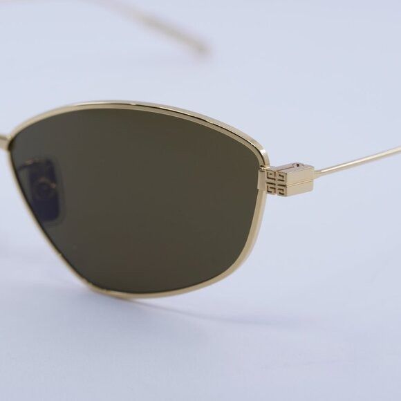 Givenchy 🕶️ New Givenchy GV40059U 30J Sunglasses - Shiny Gold Frame Size ONE SIZE - 4 Thumbnail