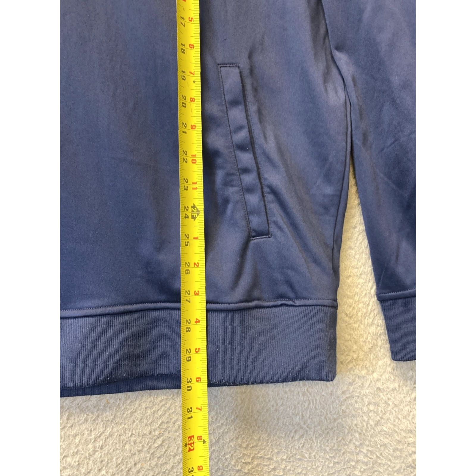 Athletic Works Athletic Works Jacket Men Blue Track XXL Navy 151-29 Windbreaker Zip 2XL Regular NY? Size US XXL / EU 58 / 5 - 4 Thumbnail