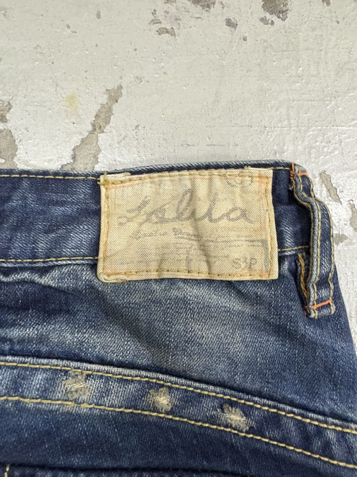 Tornado Mart Vintage Flared Lolita Jeans If Six Was Nine Distressed Size US 31 - 15 Thumbnail