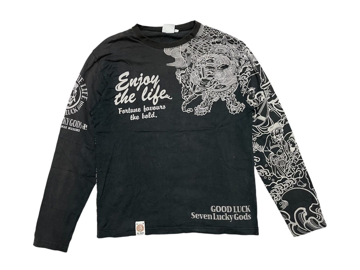 Tedman 2000s TEDMAN SEVEN LUCKY GODS OVP LONG SLEEVE SUN FADED Size US M / EU 48-50 / 2 - 2 Thumbnail