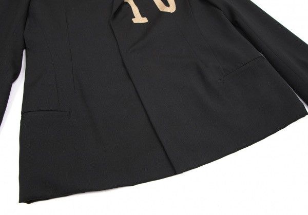 Yohji Yamamoto Yohji Yamamoto number wool Jacket Size S / US 4 / IT 40 - 5 Thumbnail