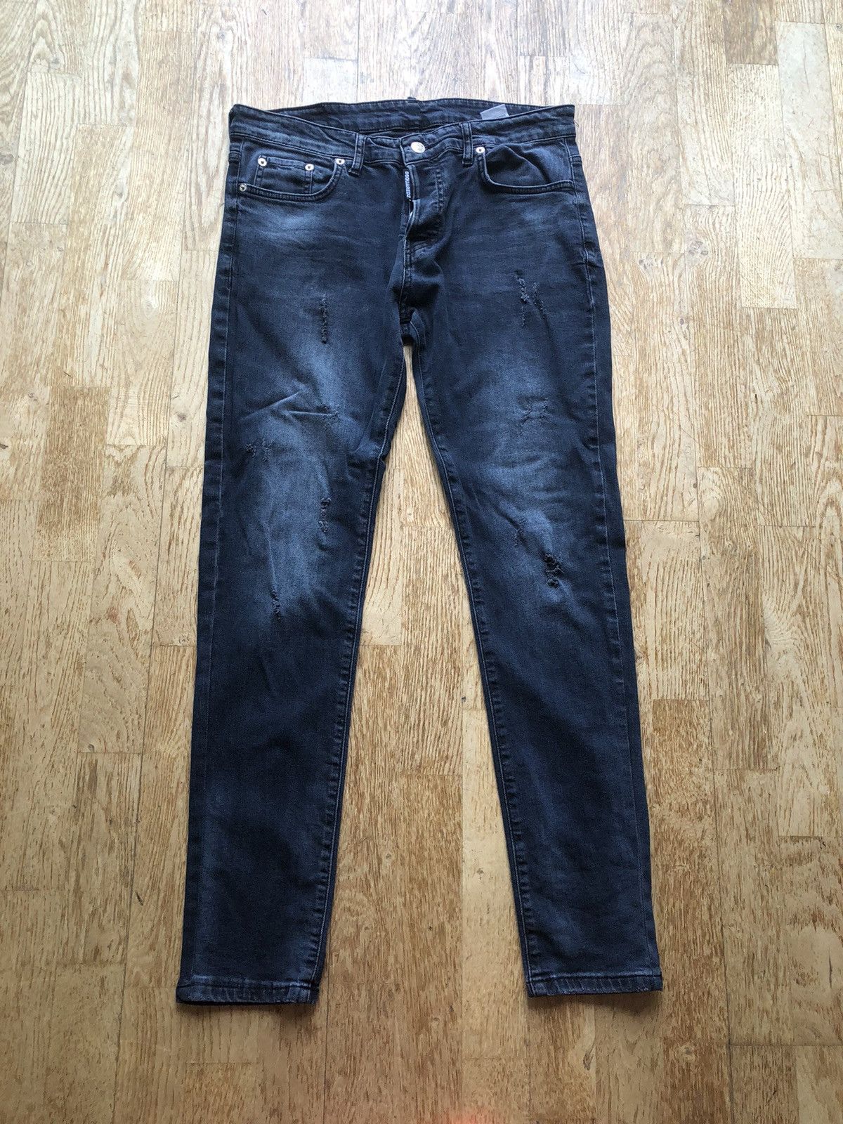 Dsquared2 DSQUARED2 VINTAGE DENIM QUALITY DESIGNER PANTS JEANS Size US 32 / EU 48 - 1 Thumbnail