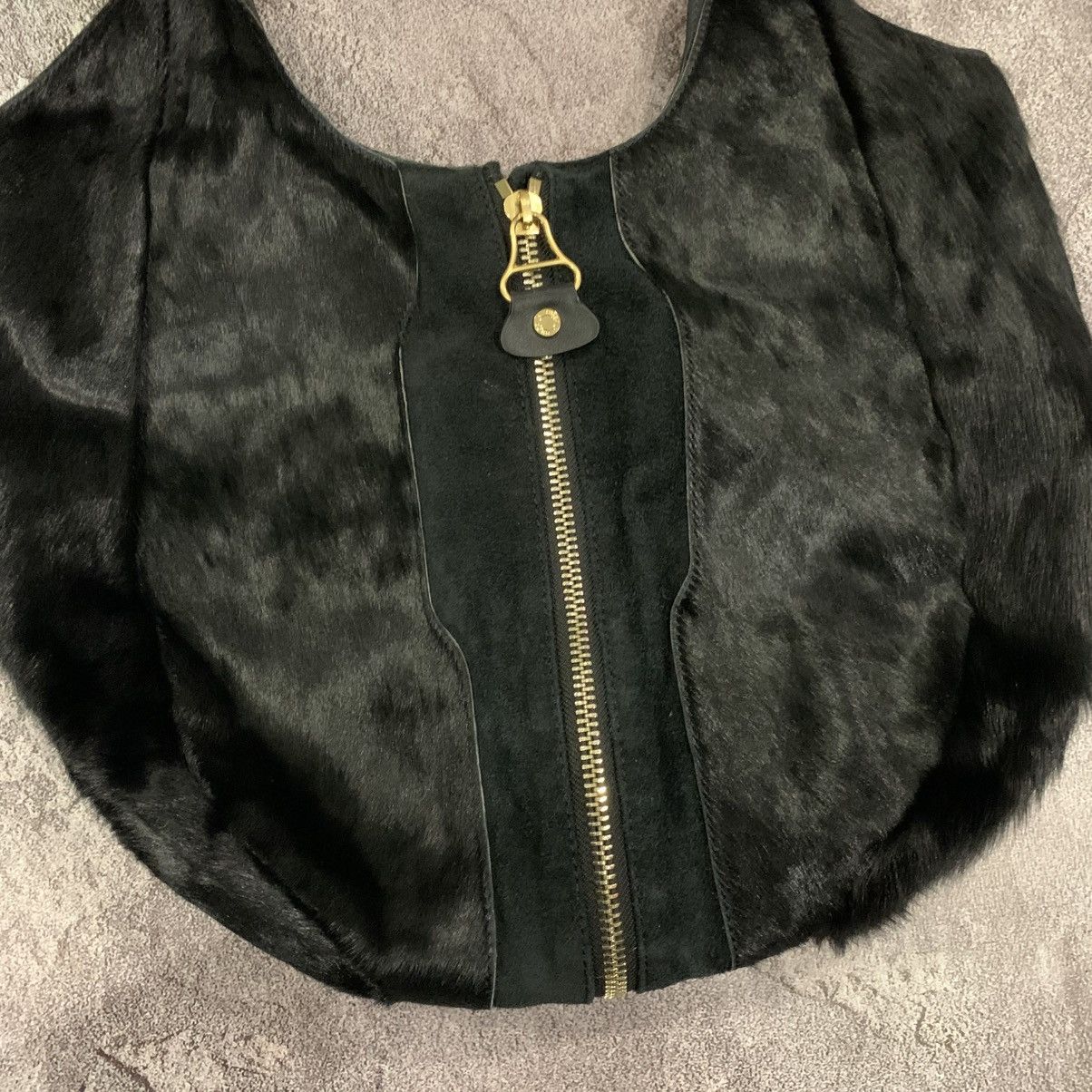 Jimmy Choo Jimmy Choo Black Fur Leather Bag Size ONE SIZE - 4 Thumbnail
