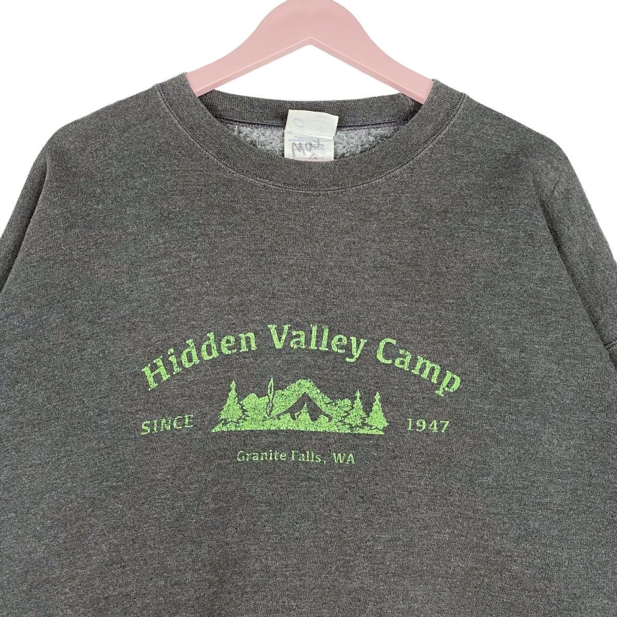 Designer × Vintage Hidden Valley Camp Washington Sweatshirt Pullover Jumper Size US XL / EU 56 / 4 - 2 Thumbnail