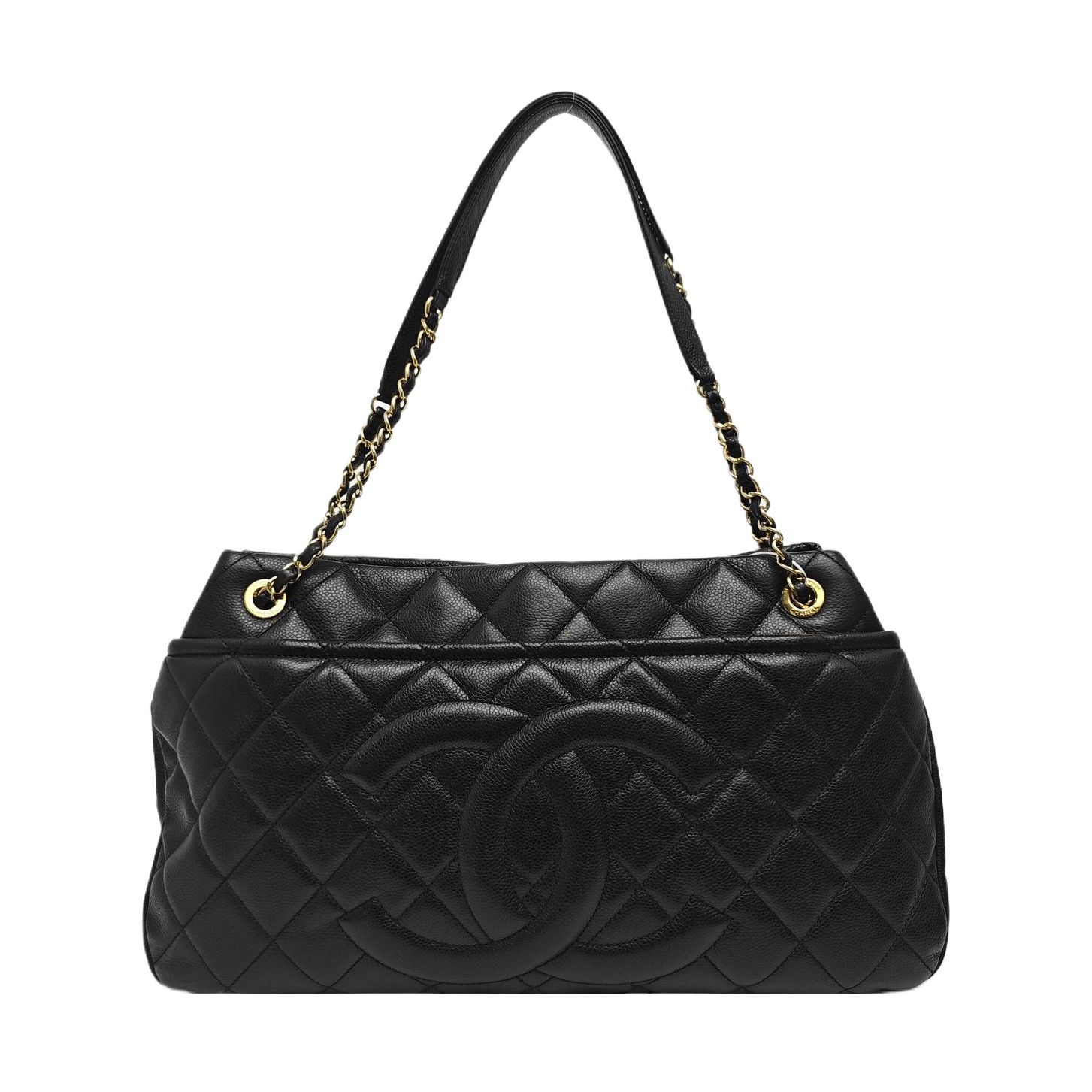 Chanel CHANEL CC Timeless Soft Caviar Quilted Shoulder Bag Size ONE SIZE - 1 Thumbnail