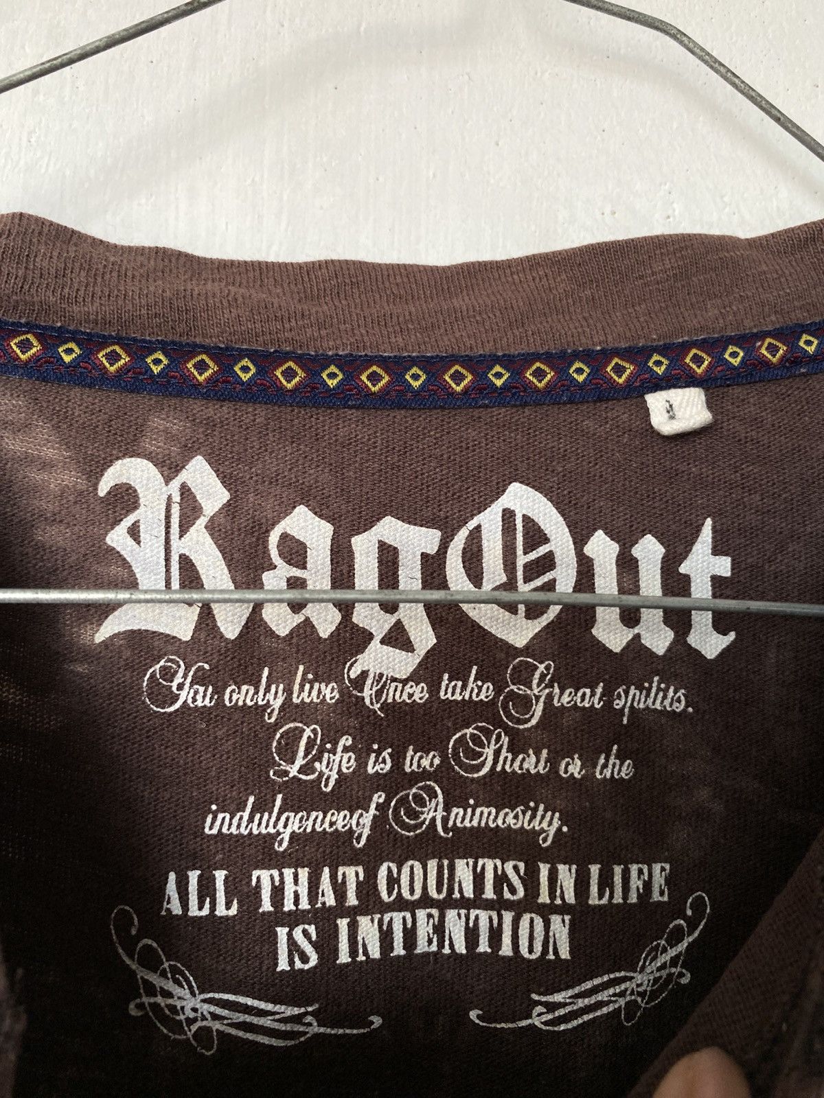 Hysteric Glamour × If Six Was Nine × Japanese Brand Rag Out Poem Longsleeve Lgb Style Size US L / EU 52-54 / 3 - 8 Thumbnail
