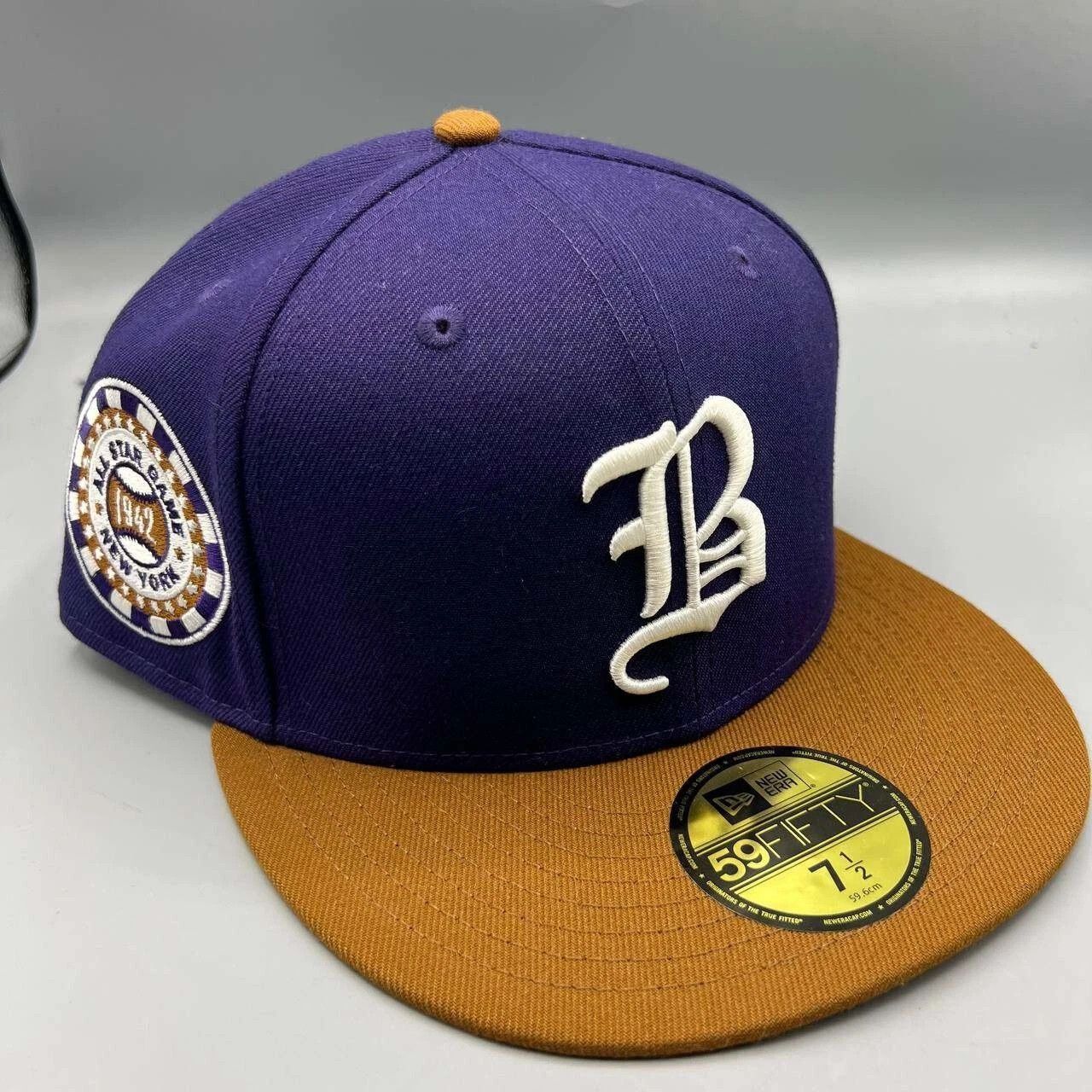 New Era Brooklyn Dodgers Hat Men 7 1/2 59Fifty New Era Fitted Cap Size ONE SIZE - 1 Thumbnail