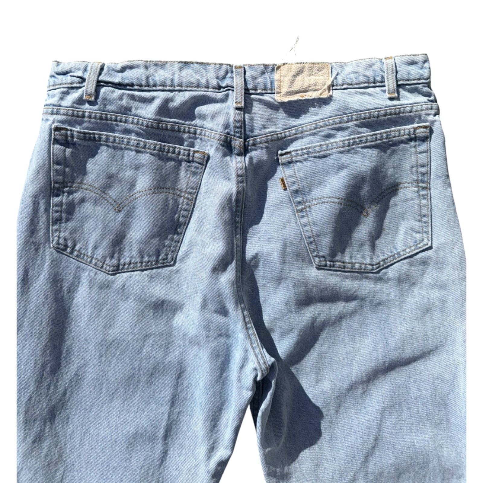 Levi's VINTAGE Levi's 540 Jeans Sz 34x36 RARE blue straight Mens 1990s Copper Tab Jeans 34 36 Size US 34 / EU 50 - 7 Thumbnail