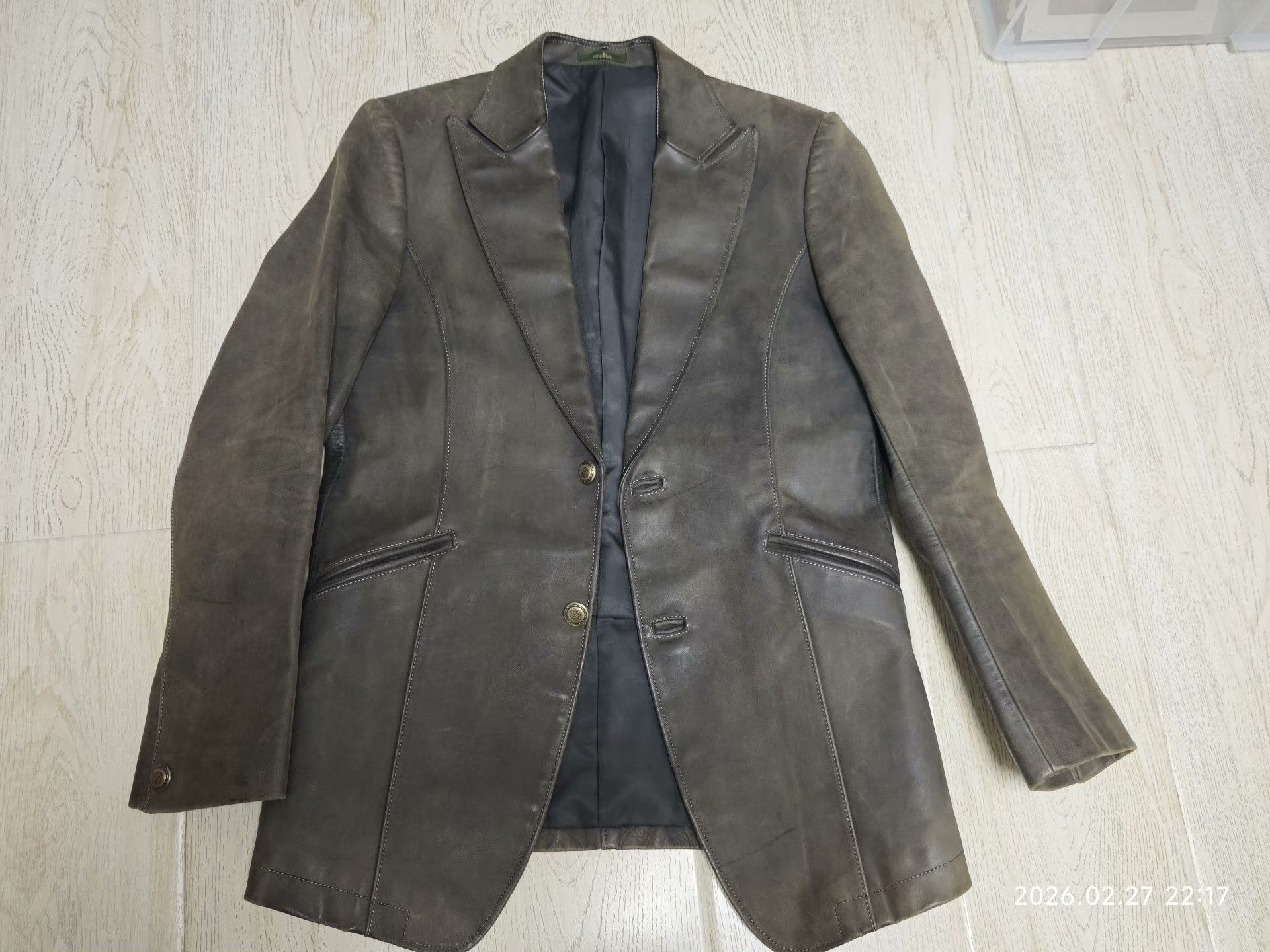Obelisk Obelisk Horse Leather Suit Jacket Size US M / EU 48-50 / 2 - 1 Thumbnail