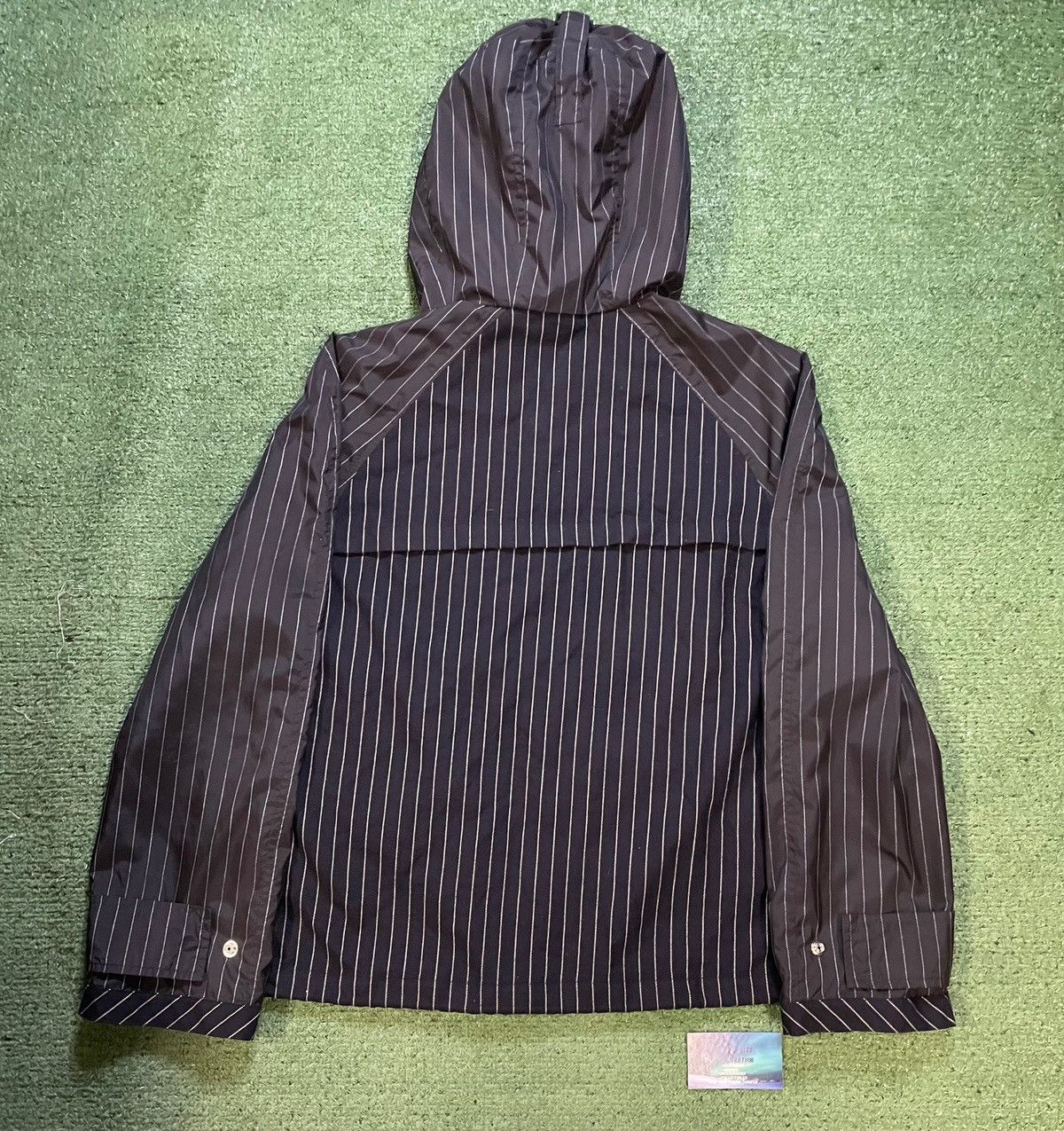 Burberry Burberry navy and white pinstripe jacket Size US XL / EU 56 / 4 - 2 Thumbnail