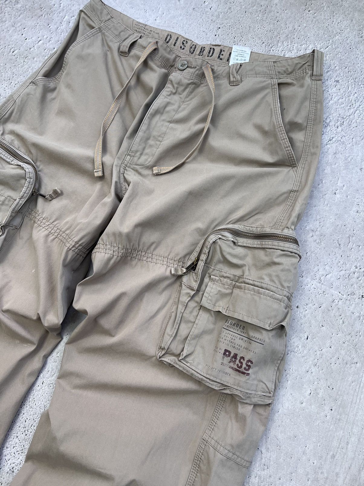 Vintage Vintage military desert Camo double knee cargo loose baggy Size US 34 / EU 50 - 7 Thumbnail